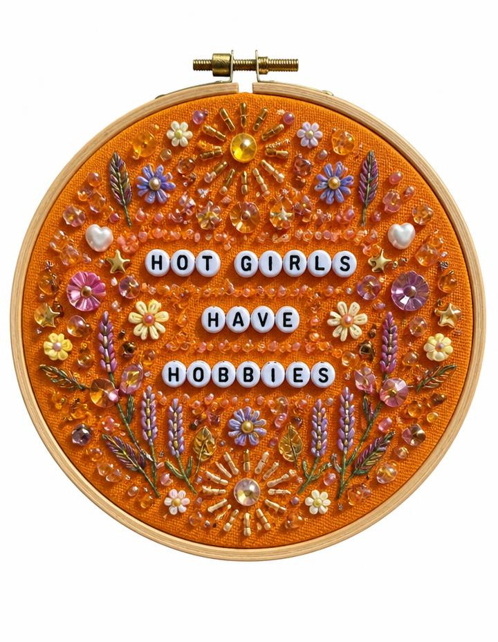 Sassy Sayings: Beaded Embroidery Hoop Workshop (Port Hope - November 22)