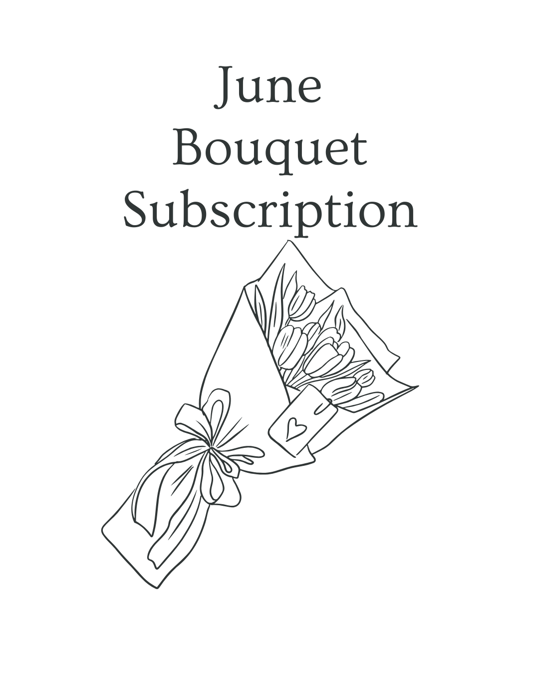 2027 June Bouquet Subscription