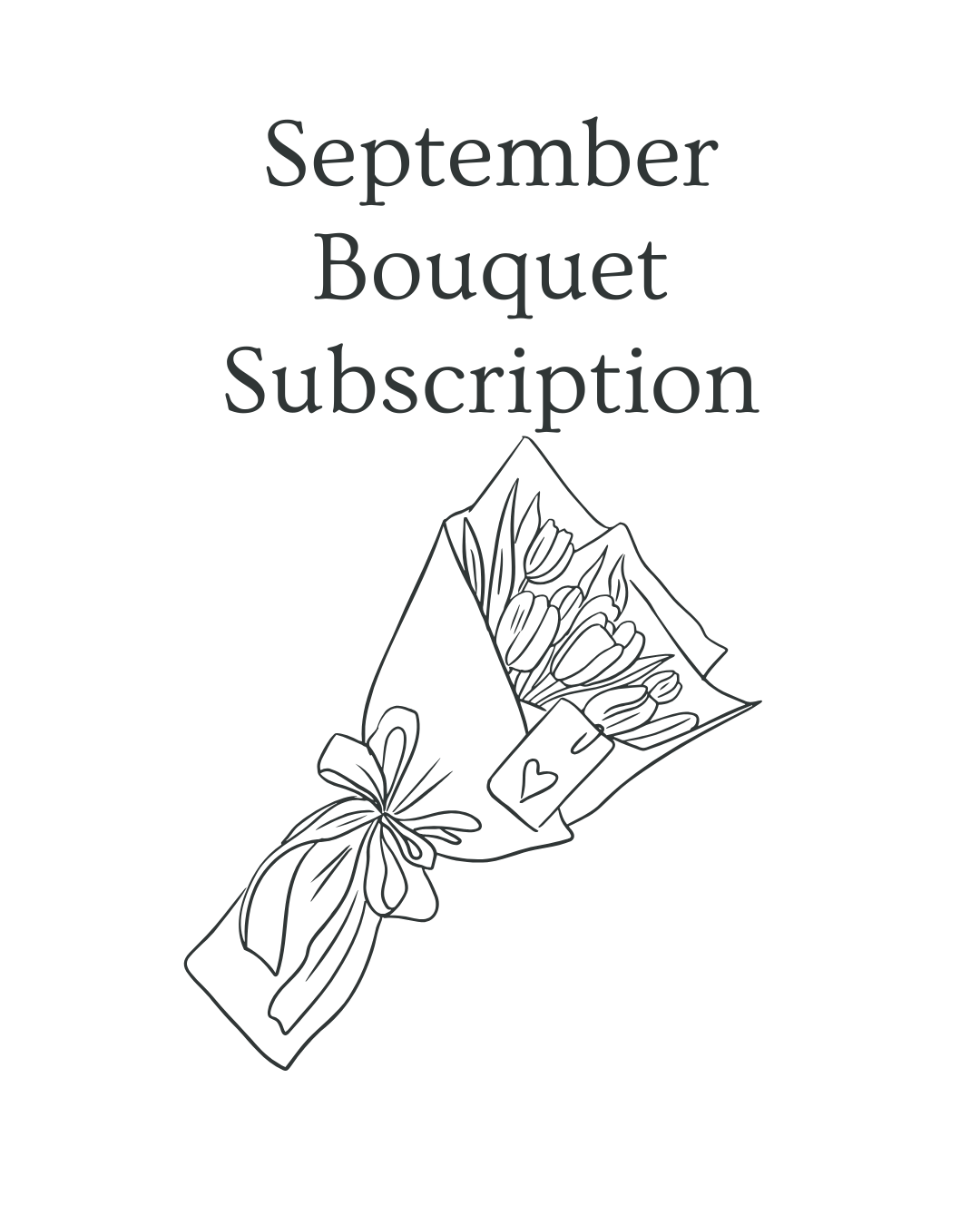 2026 September Bouquet Subscription