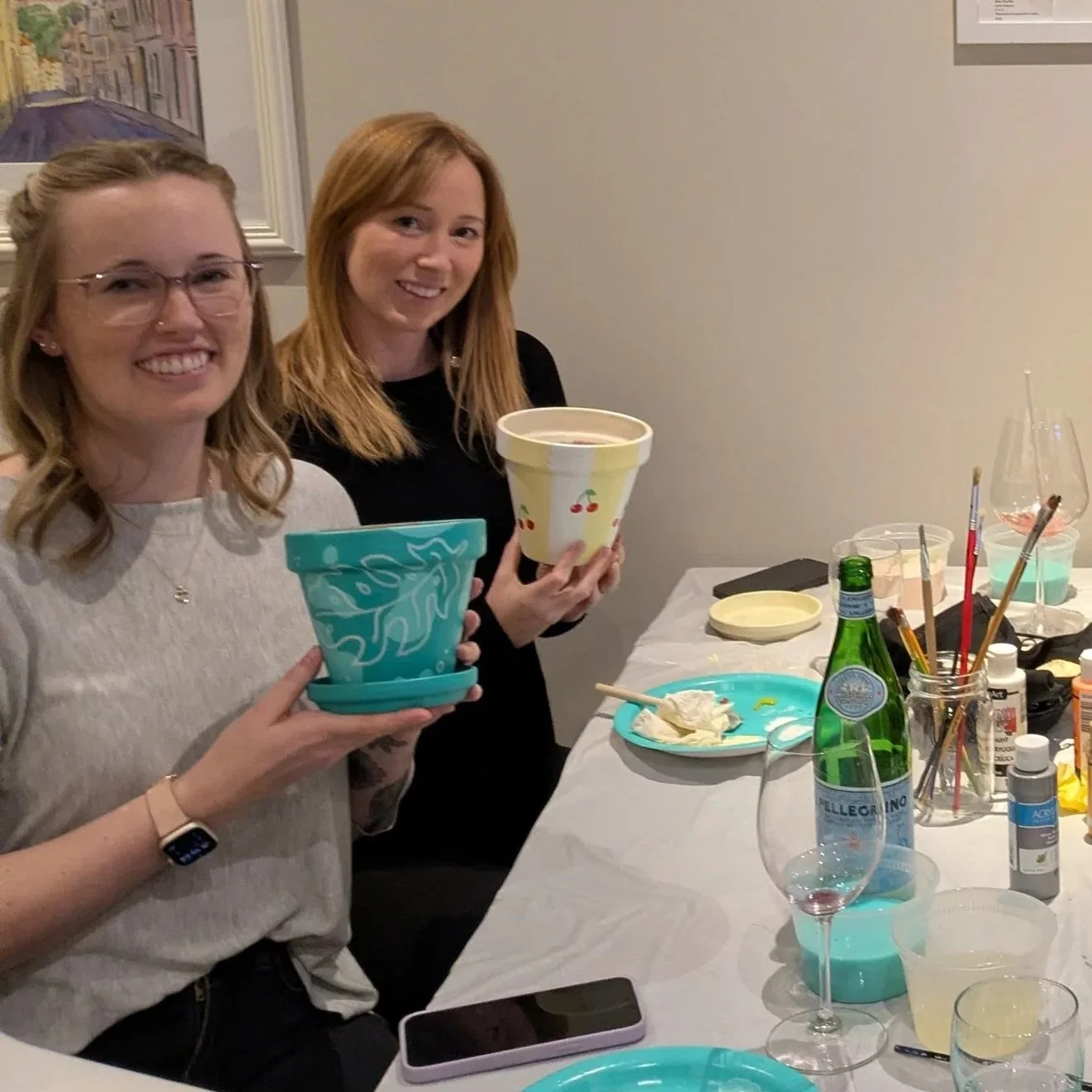 Painted Flower Pot Workshop: June 6, 6 pm