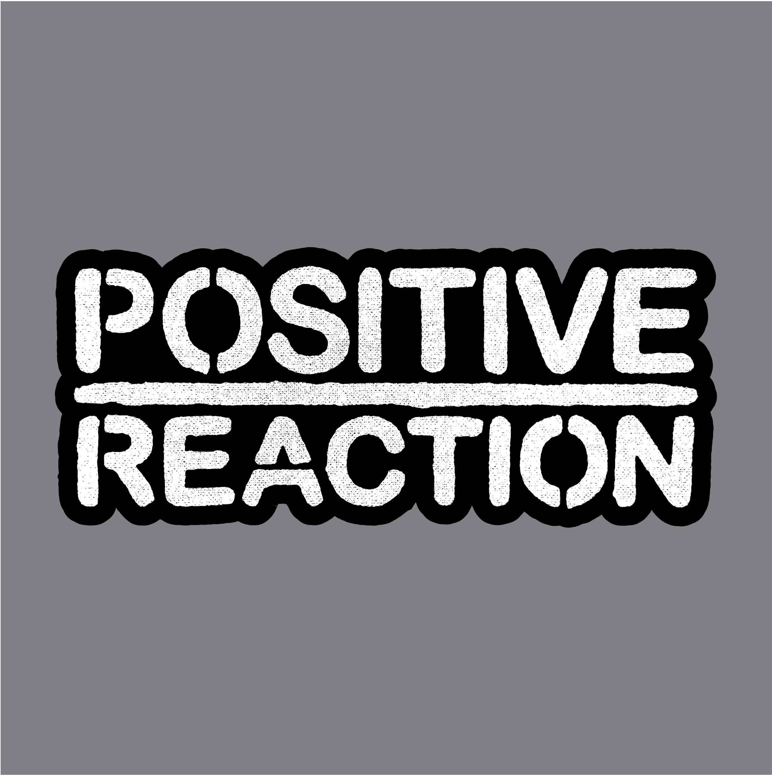 Brand identity design for Welsh hardcore band Positive Reaction