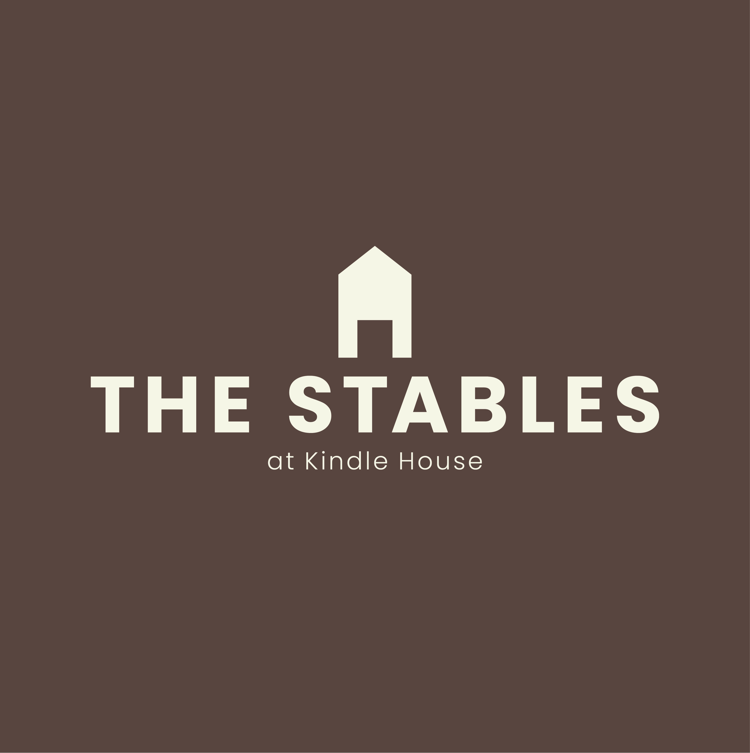 Brand identity design for cafe business The Stables