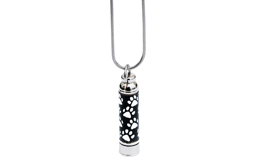 Paw Print Urn Pendant