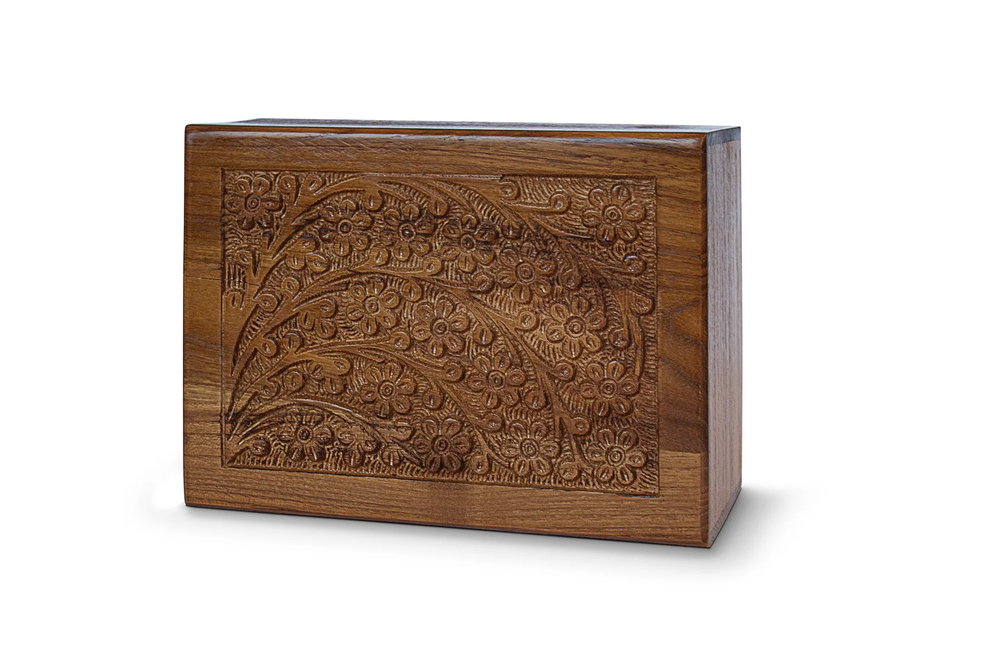 Carved Wooden Urn - Carving view.jpg