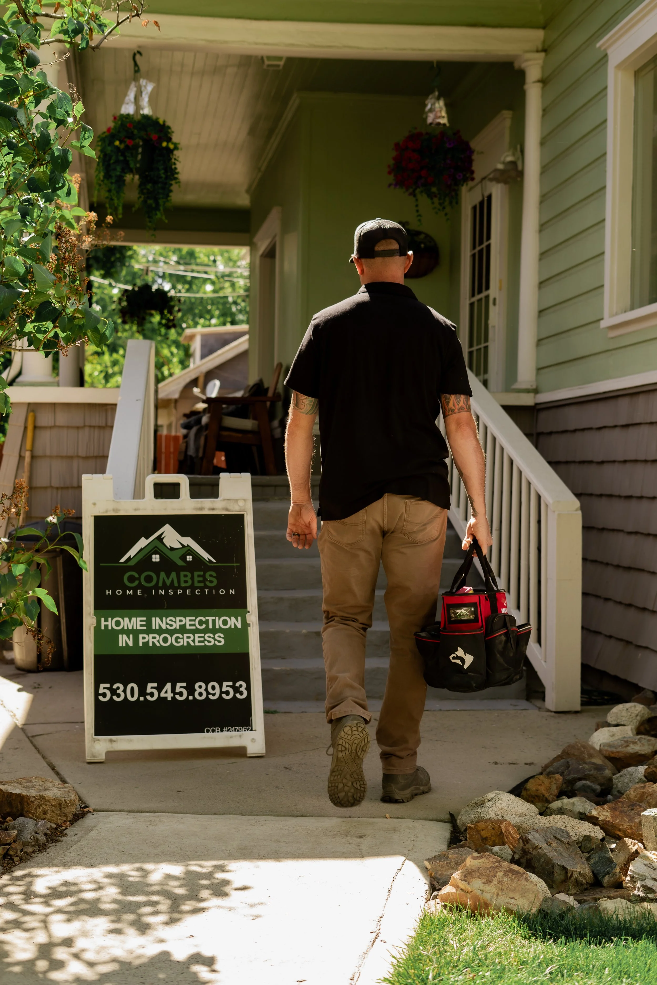 Sebastian Combes, the owner and primary home inspector at Combes Home Inspection