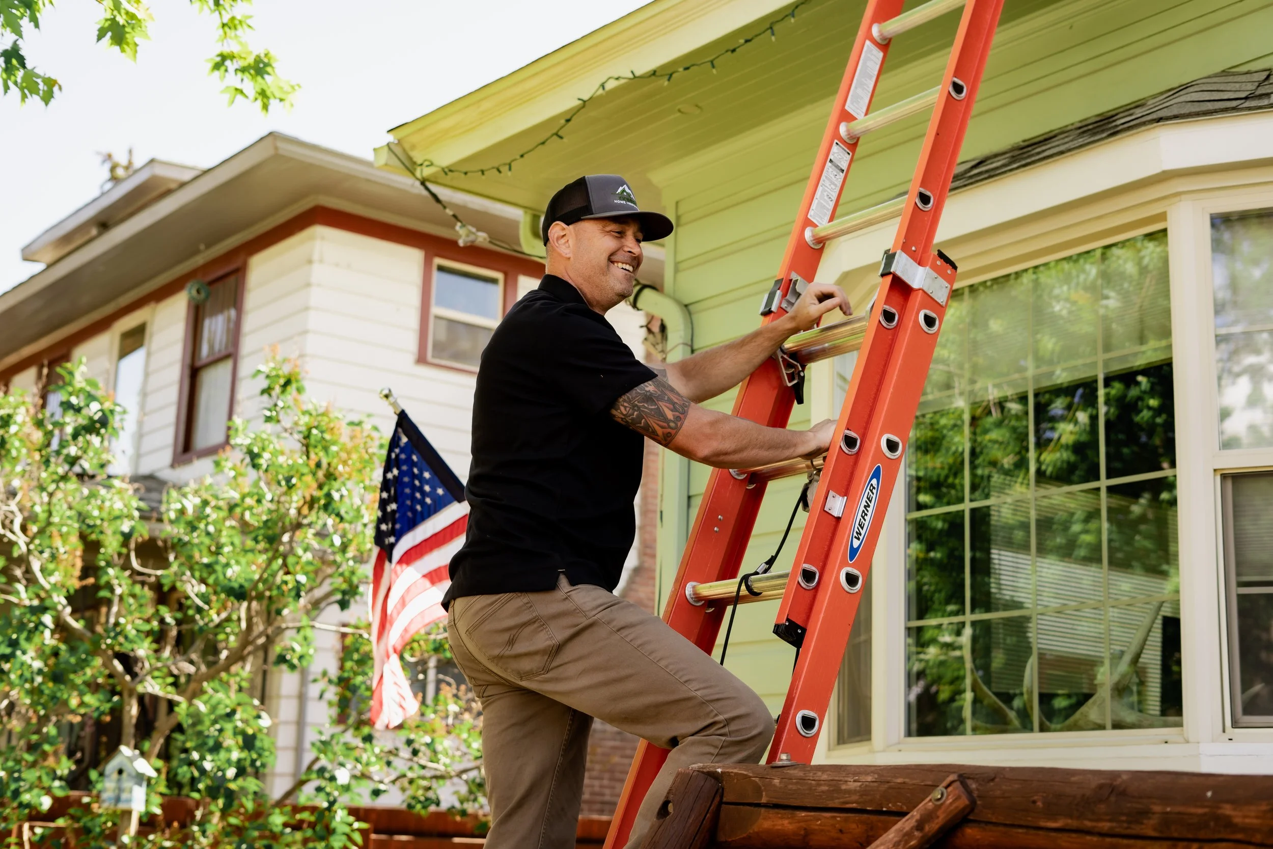 Baker City home inspector, Sebastian Combes.