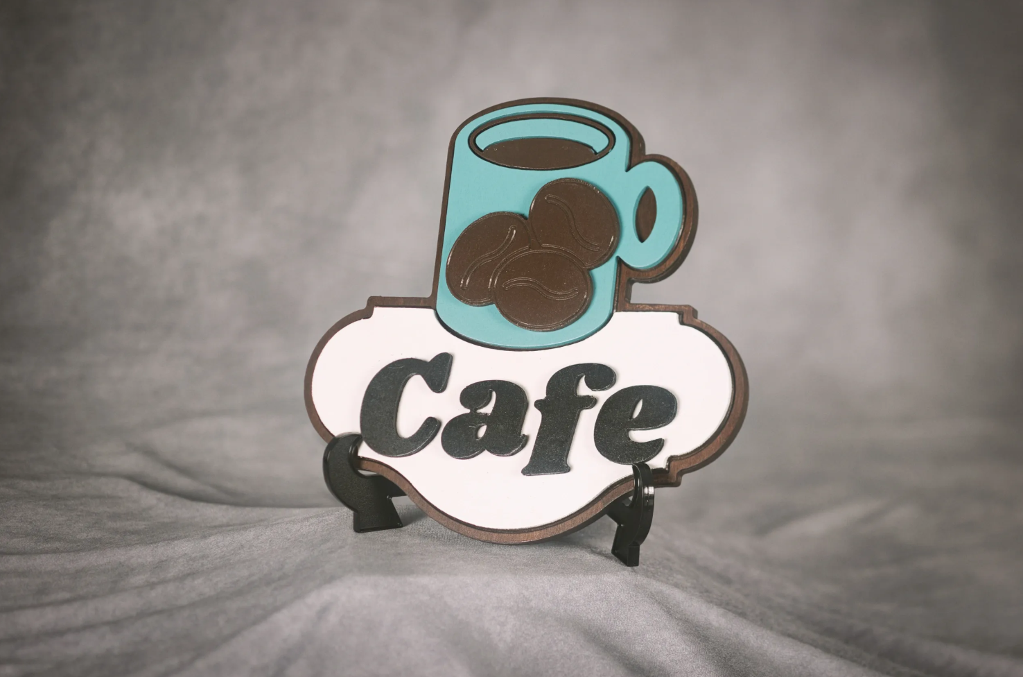 Wooden Coffee Bar Sign