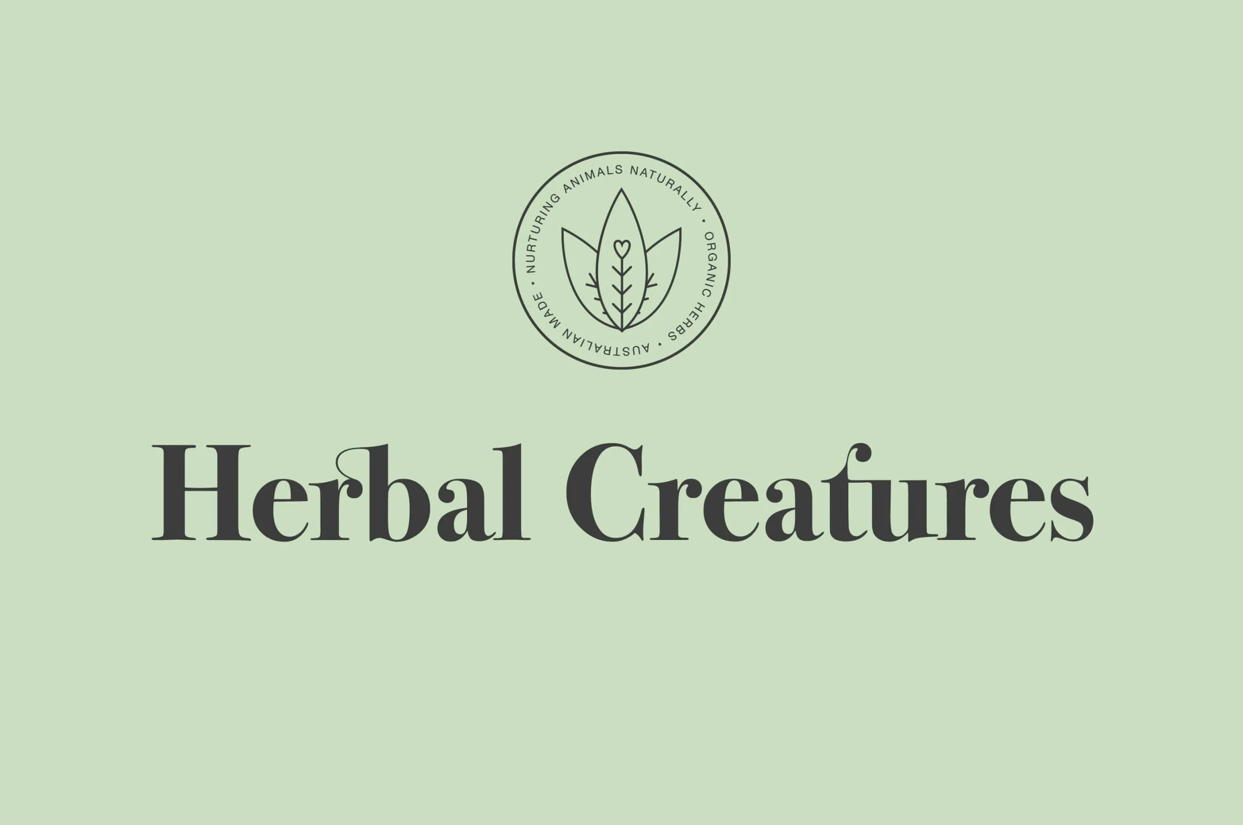 Herbal Creatures / Brand identity