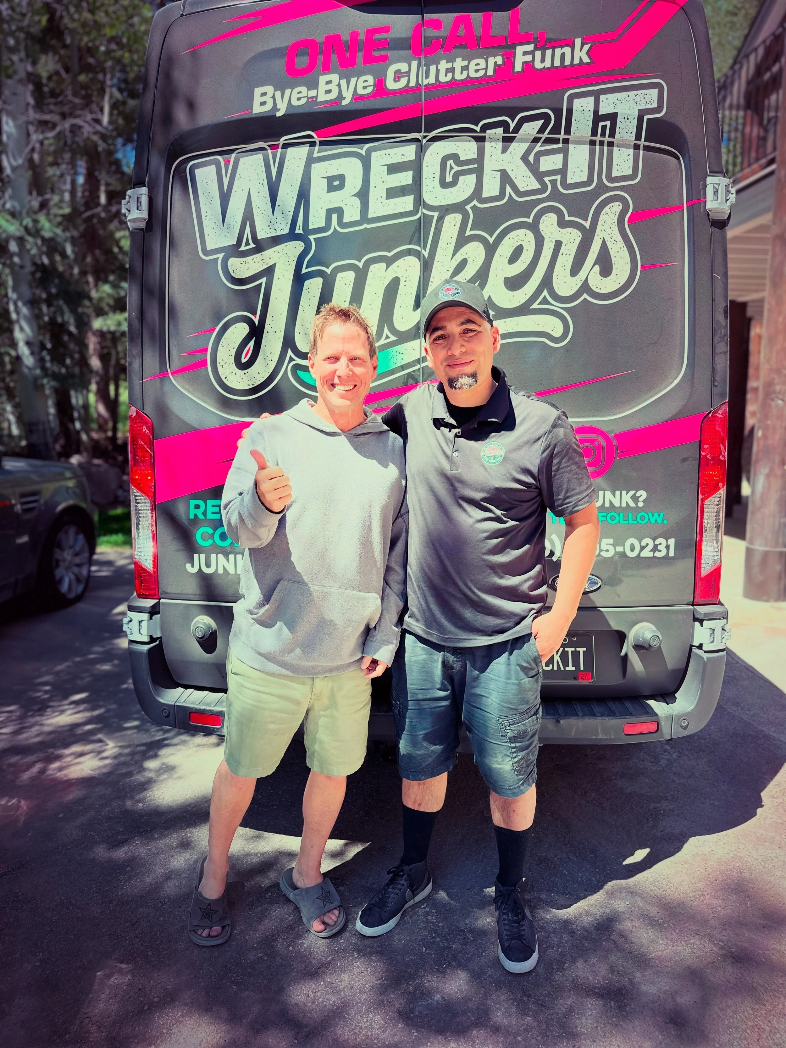 One of the best parts of this job is meeting great people like Pete.

What started as a junk removal job somehow turned into demo work, furniture assembly, and a few &ldquo;while you&rsquo;re here&rdquo; projects. 😆

Pete, thanks for keeping us busy