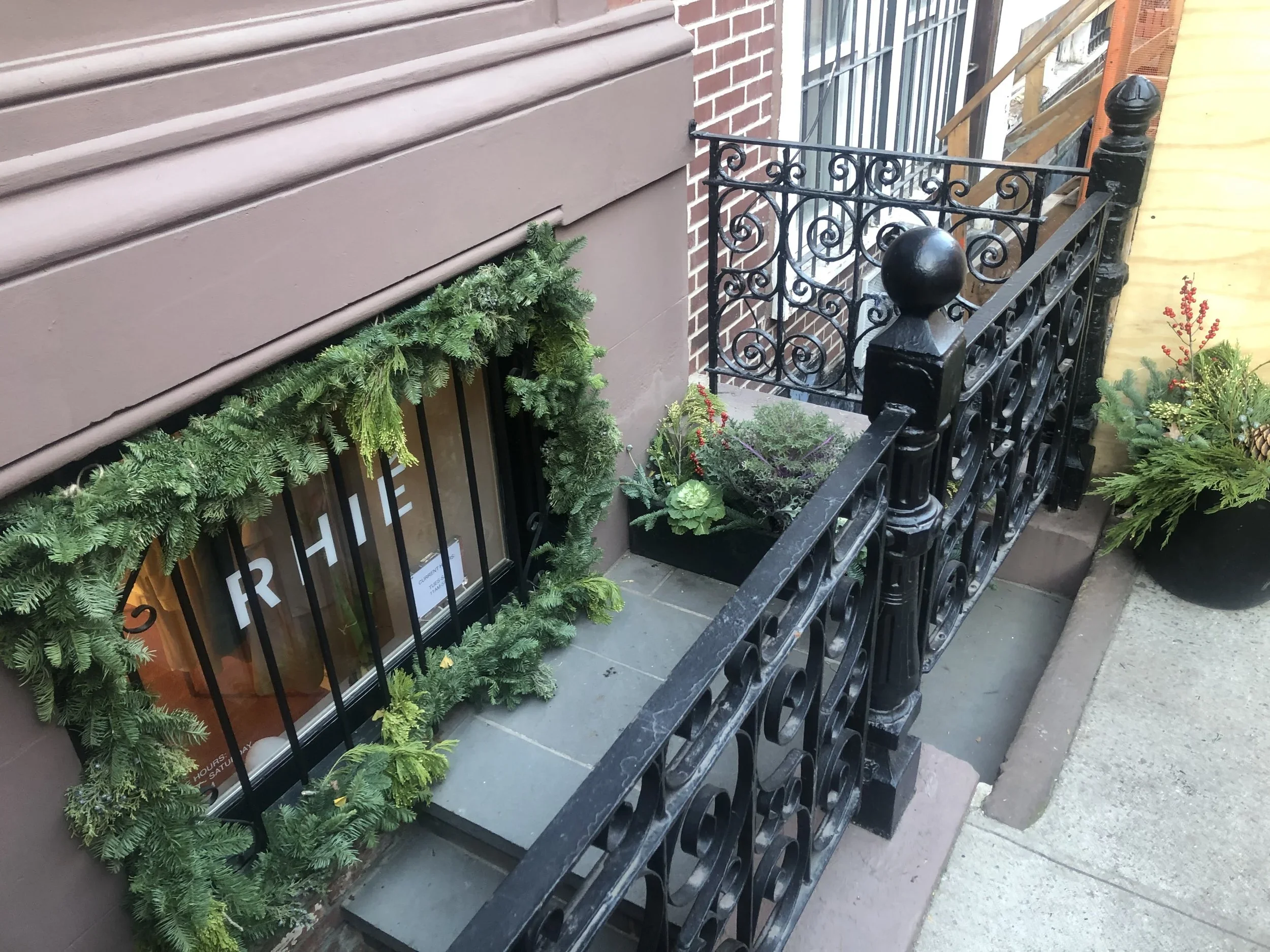 Rhie Studios (West Village) front entrance display