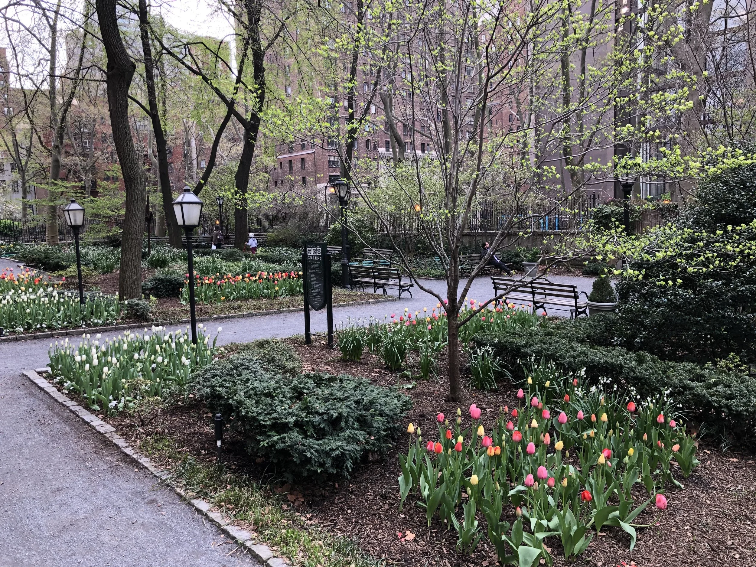 Tudor City Greens Tulip Design