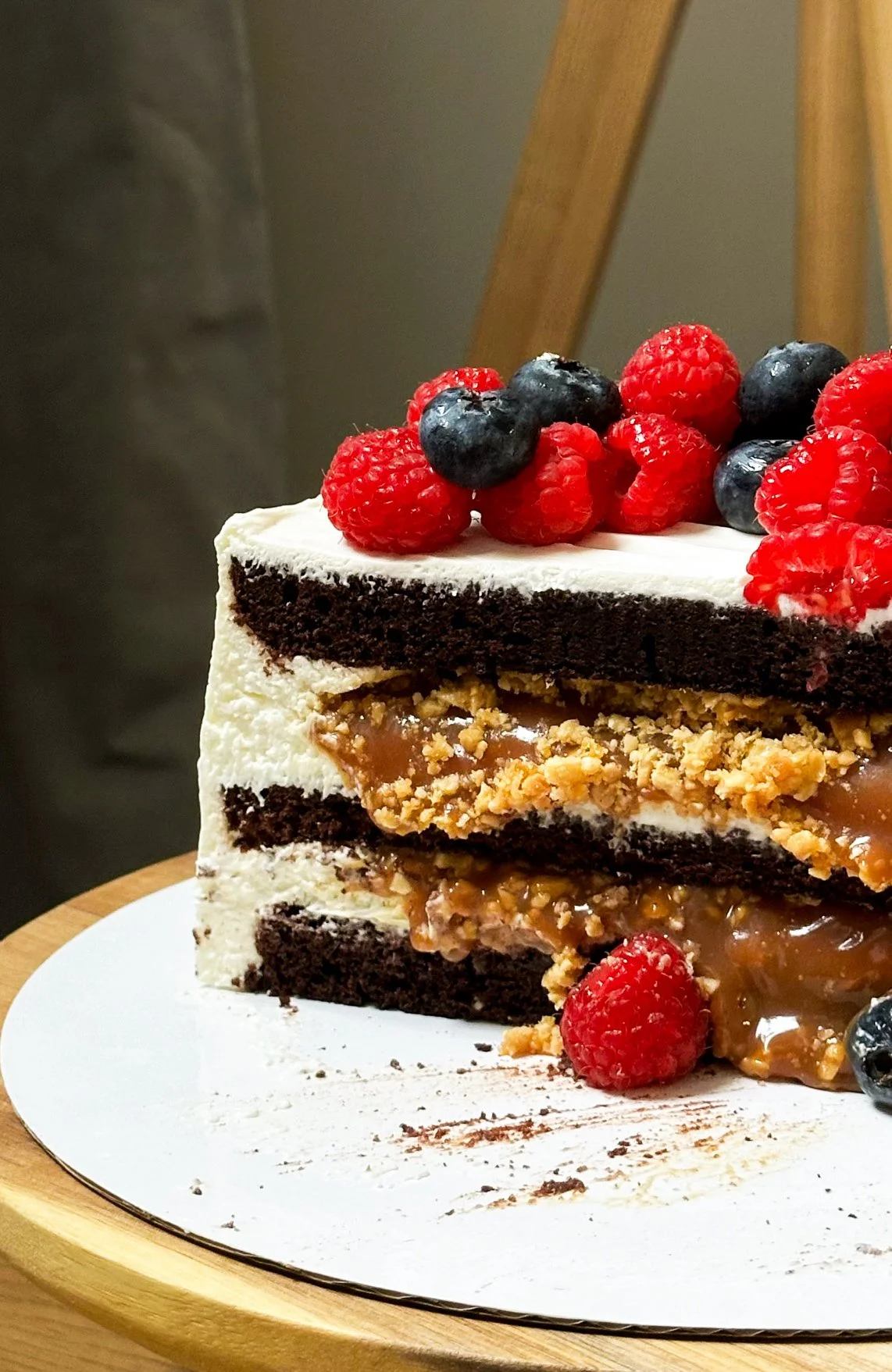 Snickers cake