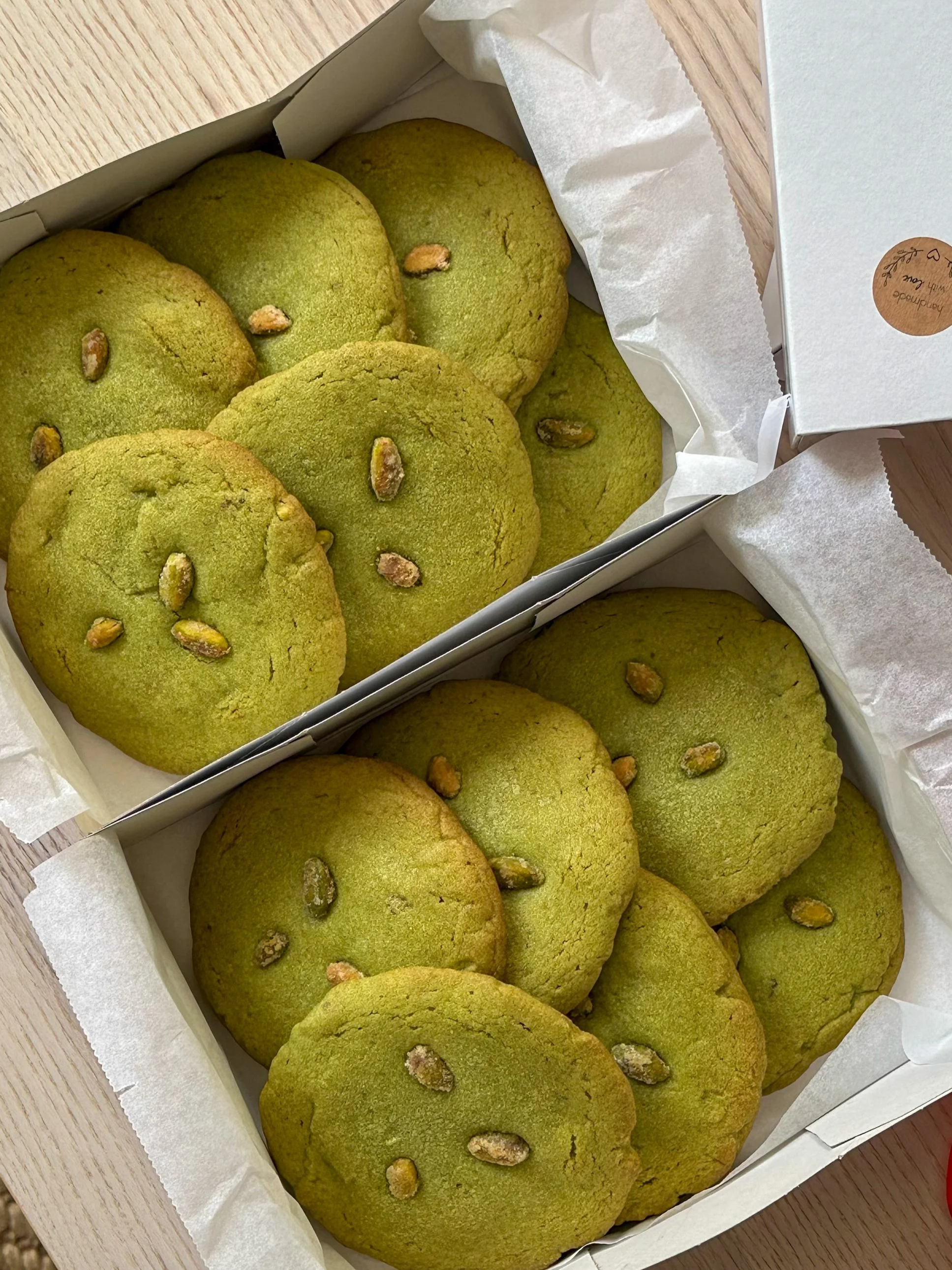 Pistachio Cookies