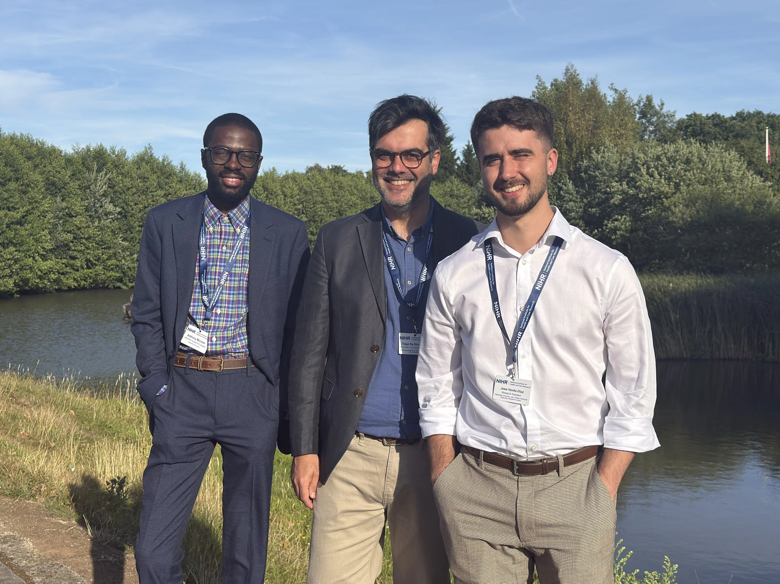Anthony K. McLean, Dr. Tiago da Silva Costa and José Verdú Díaz