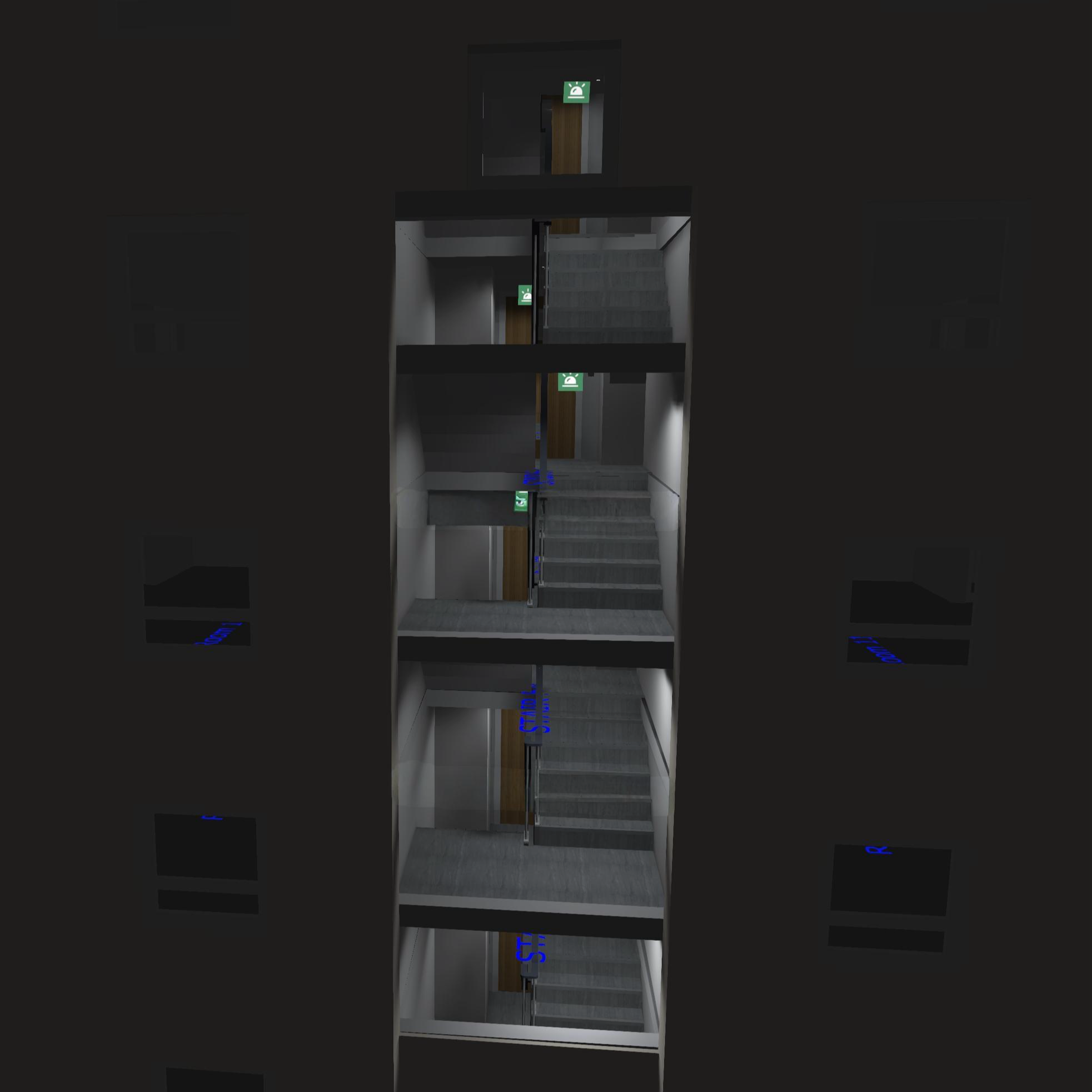 Stairwell Model (EM)