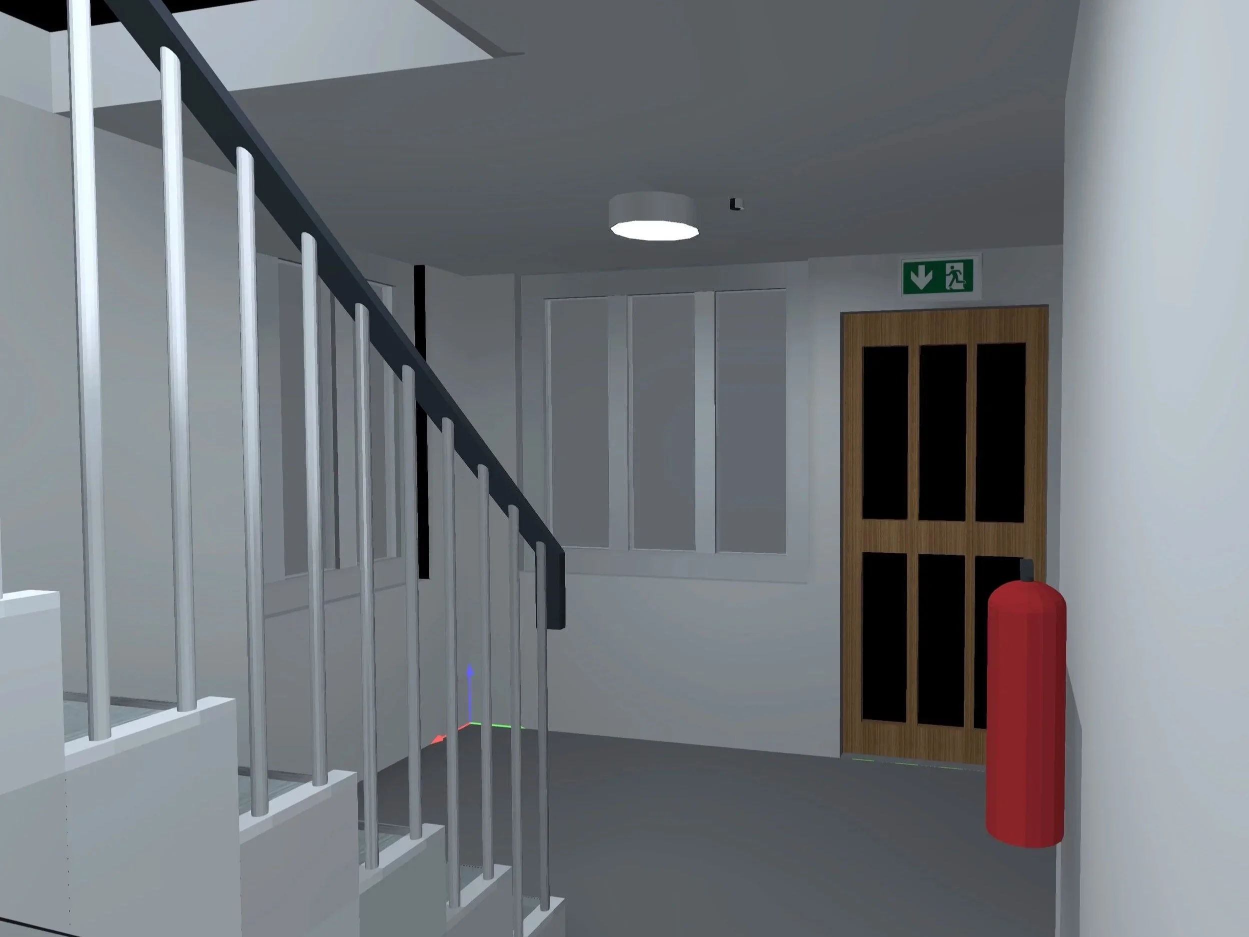 Entrance Hallway Model