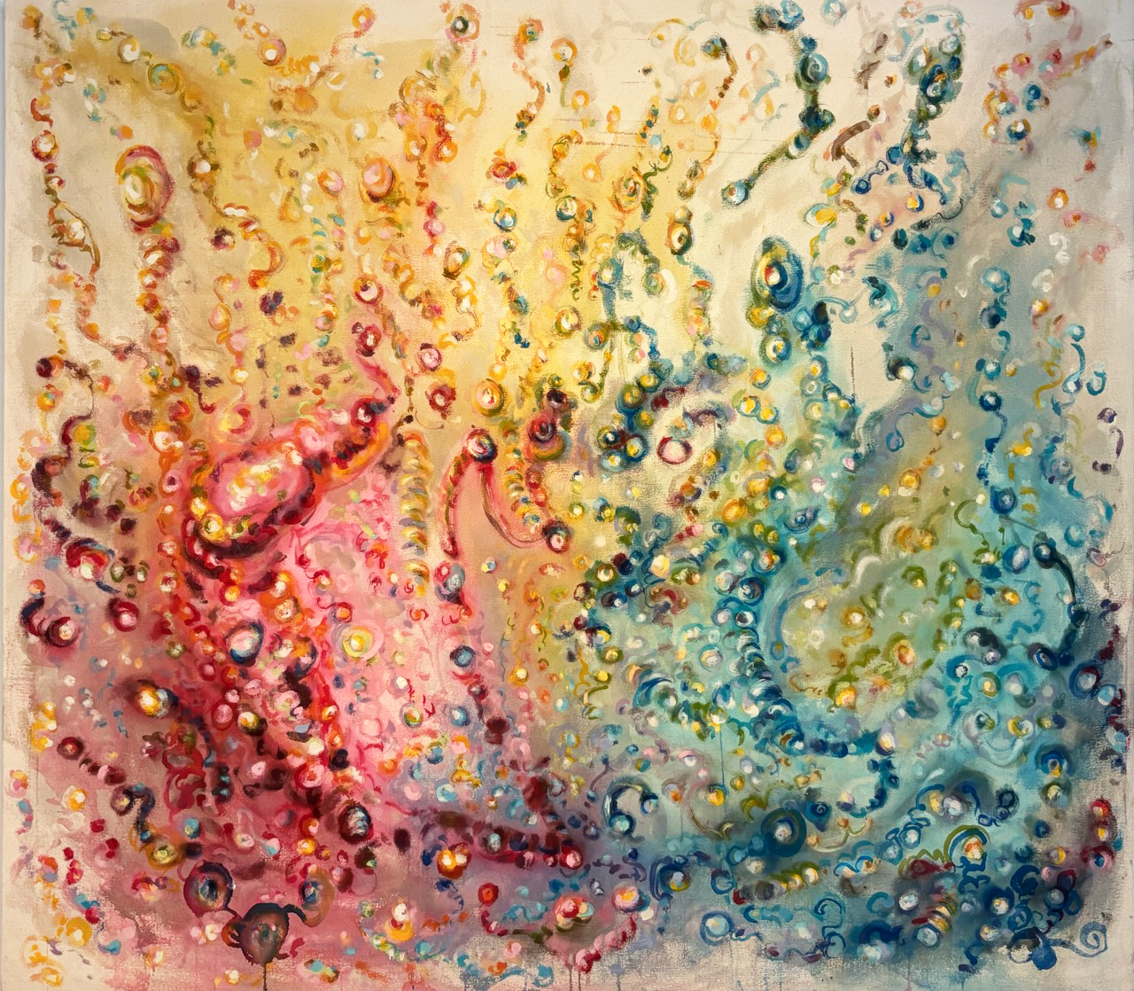To the surface, 2025
Acrylic on canvas
52x60
Available