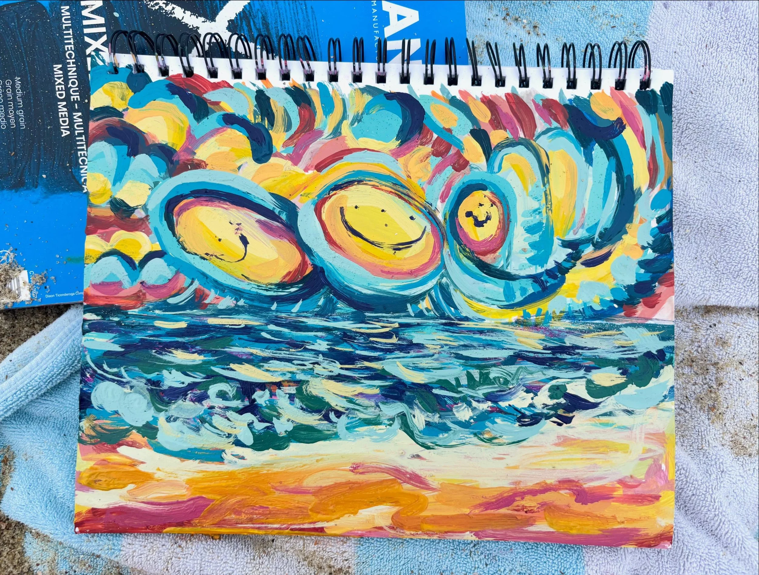 the studio was calling for a beach day&hellip;