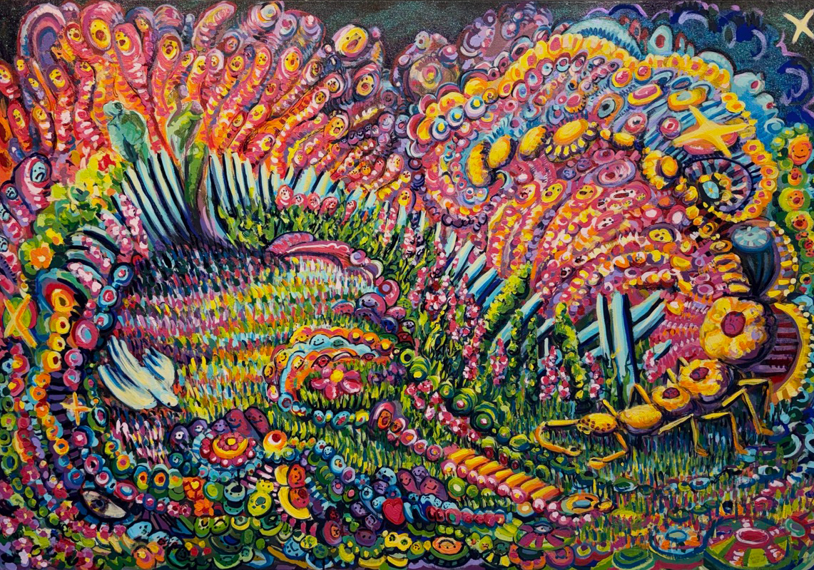 Over the Wall, 2026
Acrylic on canvas
48x72
Available