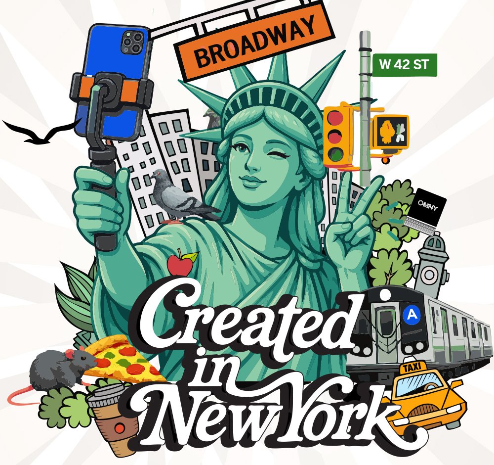 Created in New York
