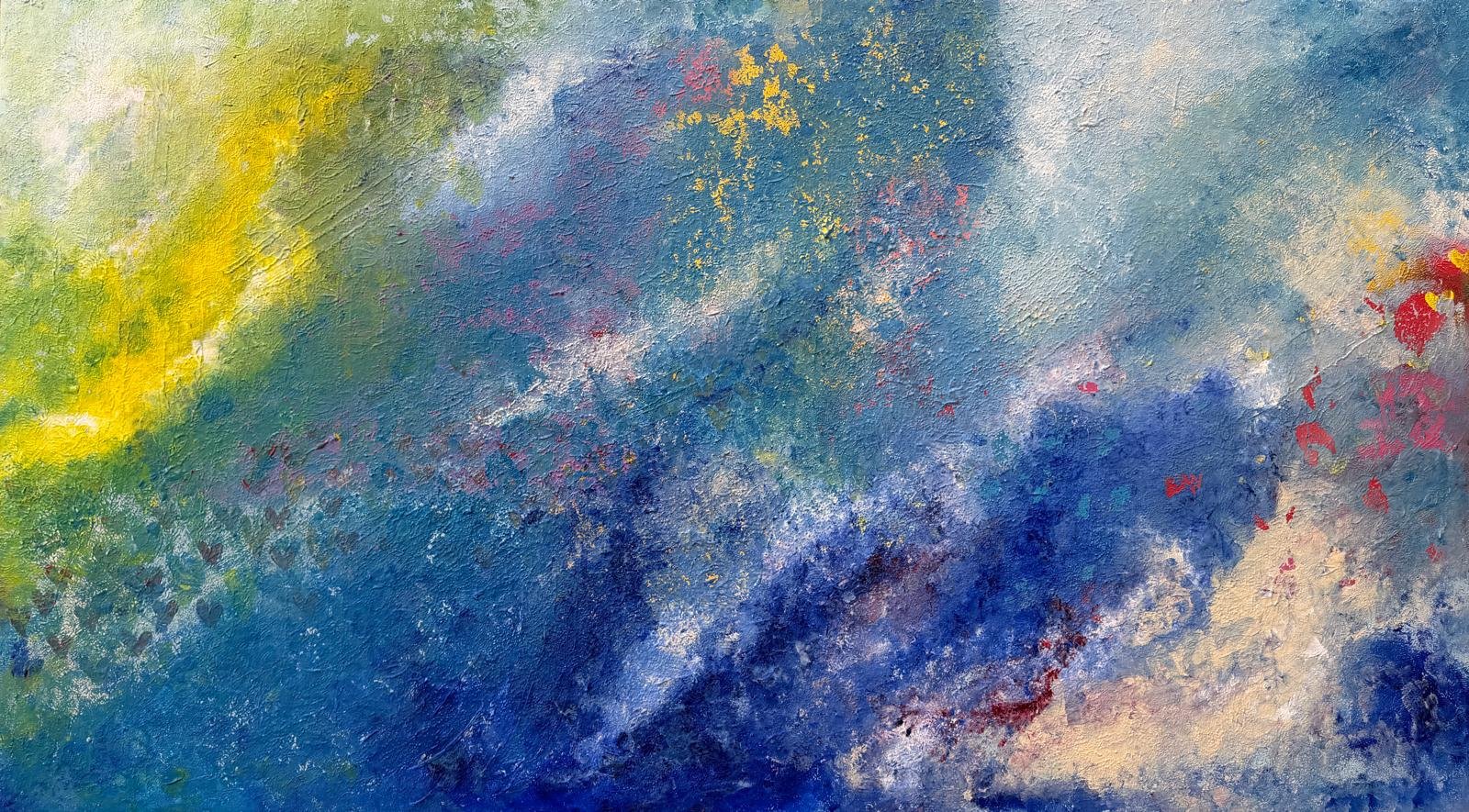 Full painting, Down by the Sea with My Love