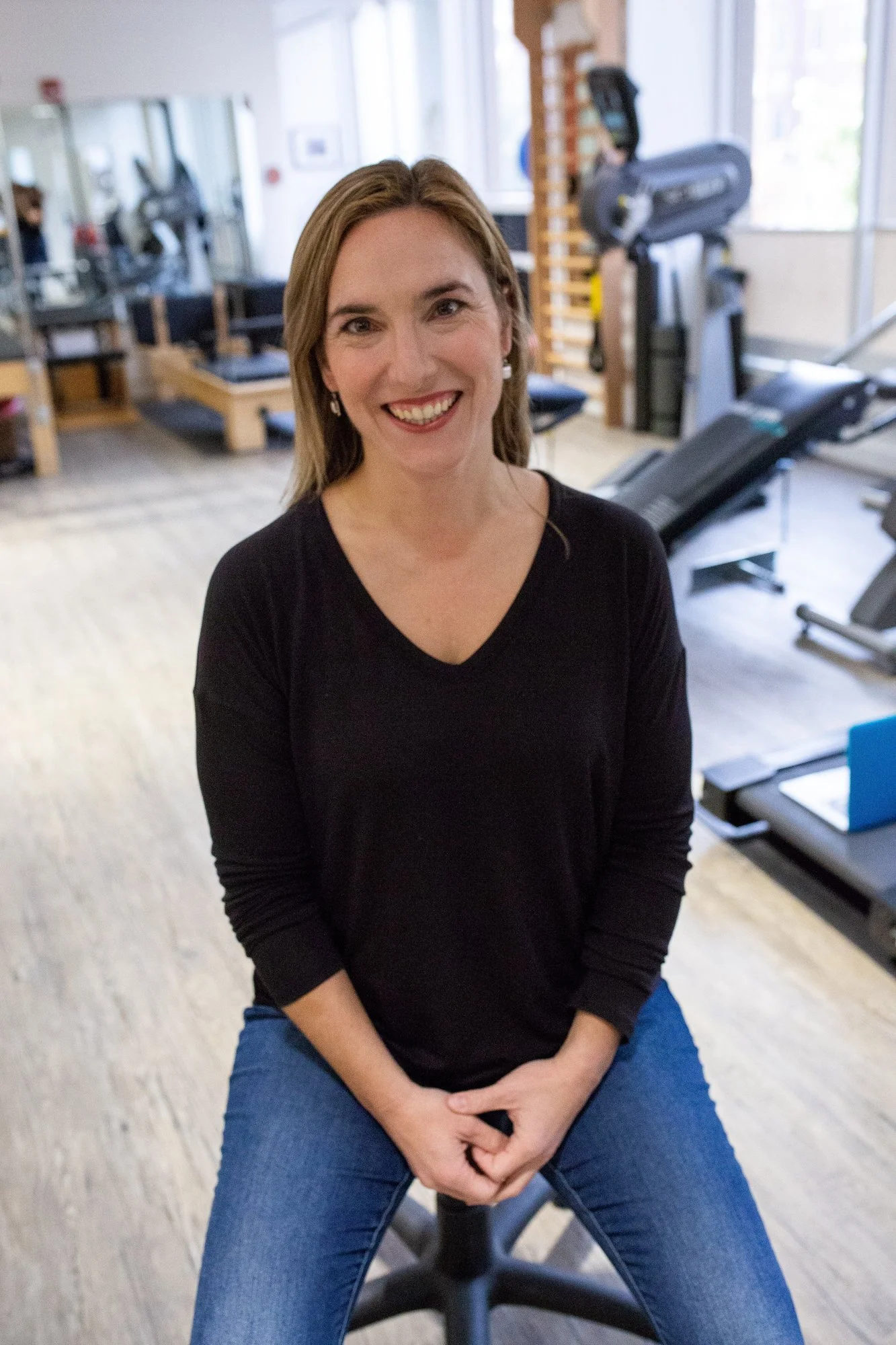 Kendall Black, a physical therapist smiling at the camera.