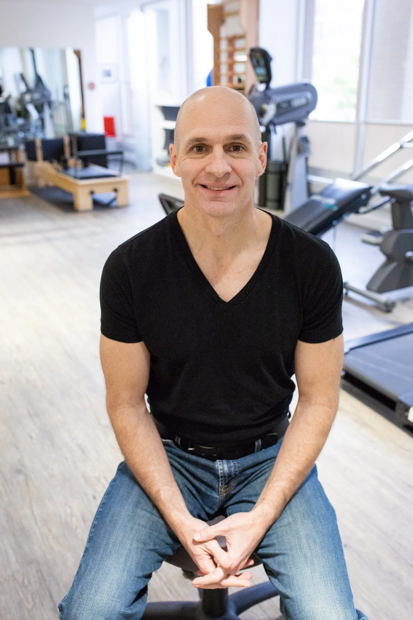 Jeff Robinson, a physical therapist smiling at the camera.