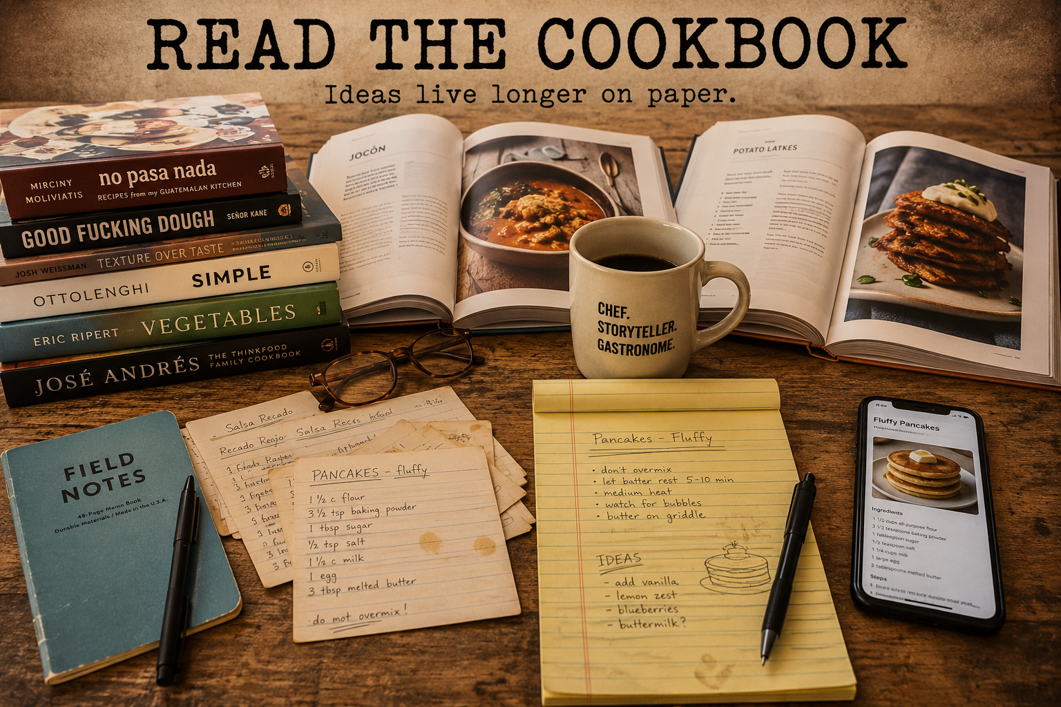 read the cookbook