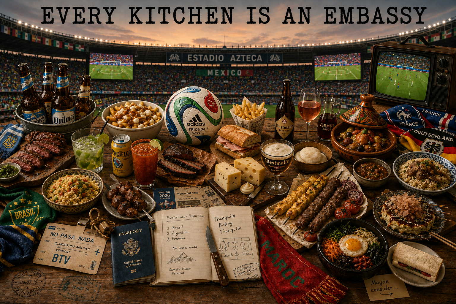 every kitchen is an embassy