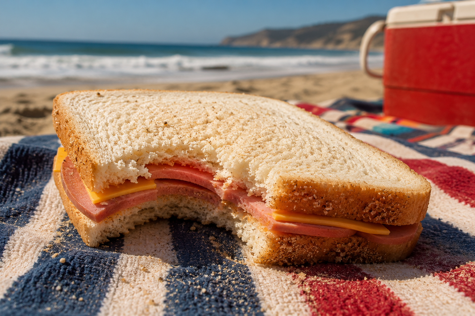 sand in the sandwich 