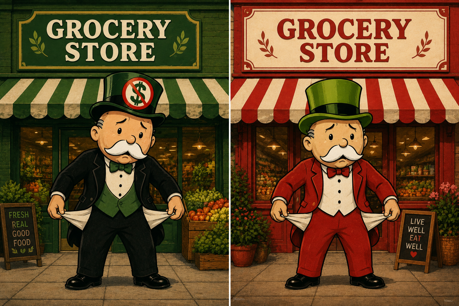 Whole Paycheck, wealthy living, and the great Grocery Store Mystery