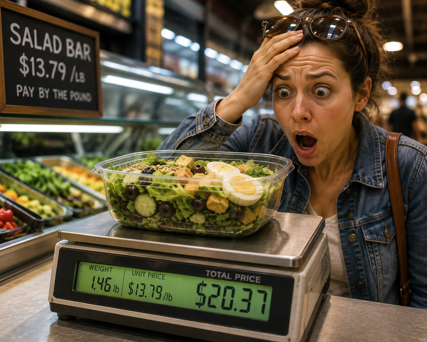 the $20 salad