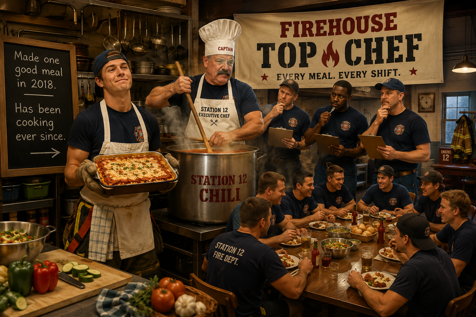Firehouse Chef: Glory Duty or Kitchen Punishment?