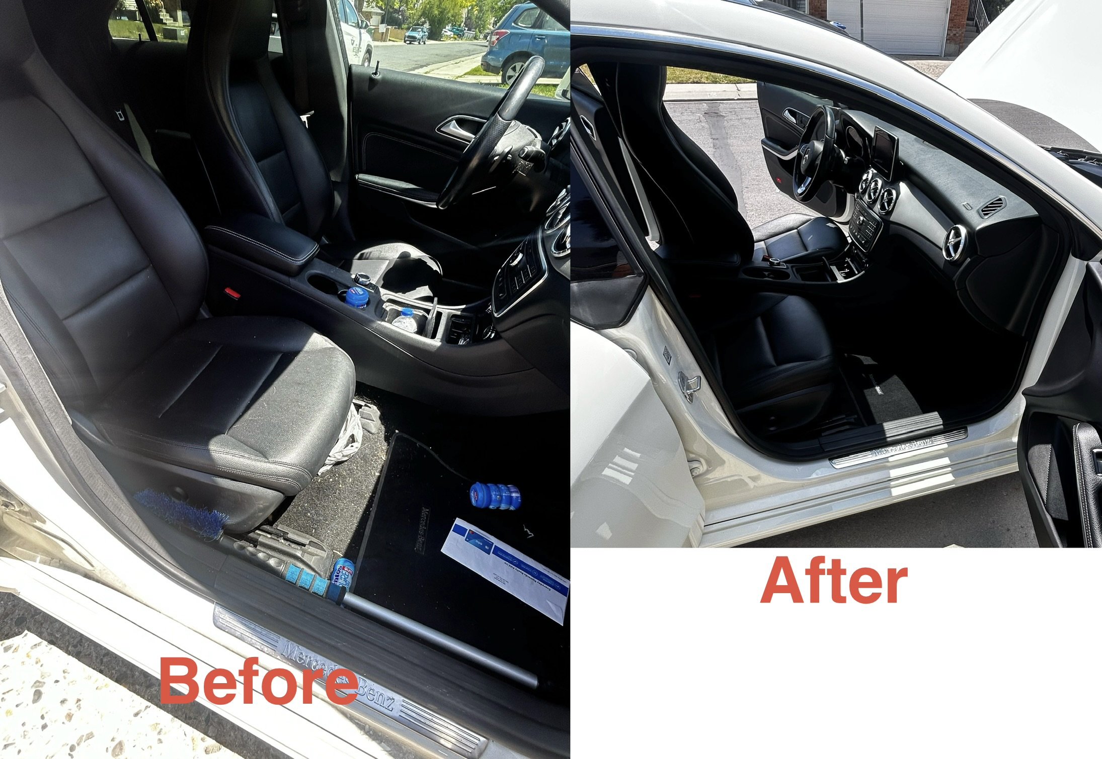 Take that passenger seat! Clean & Protected!