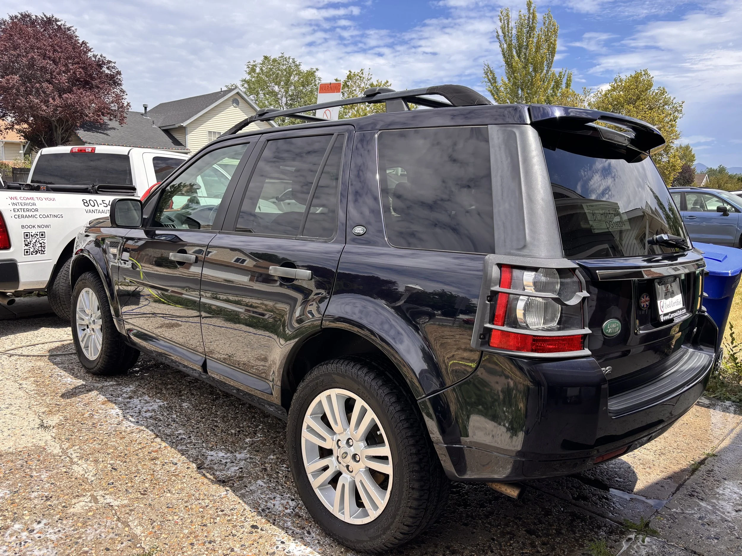 Bringing that Vanta clean to your driveway
