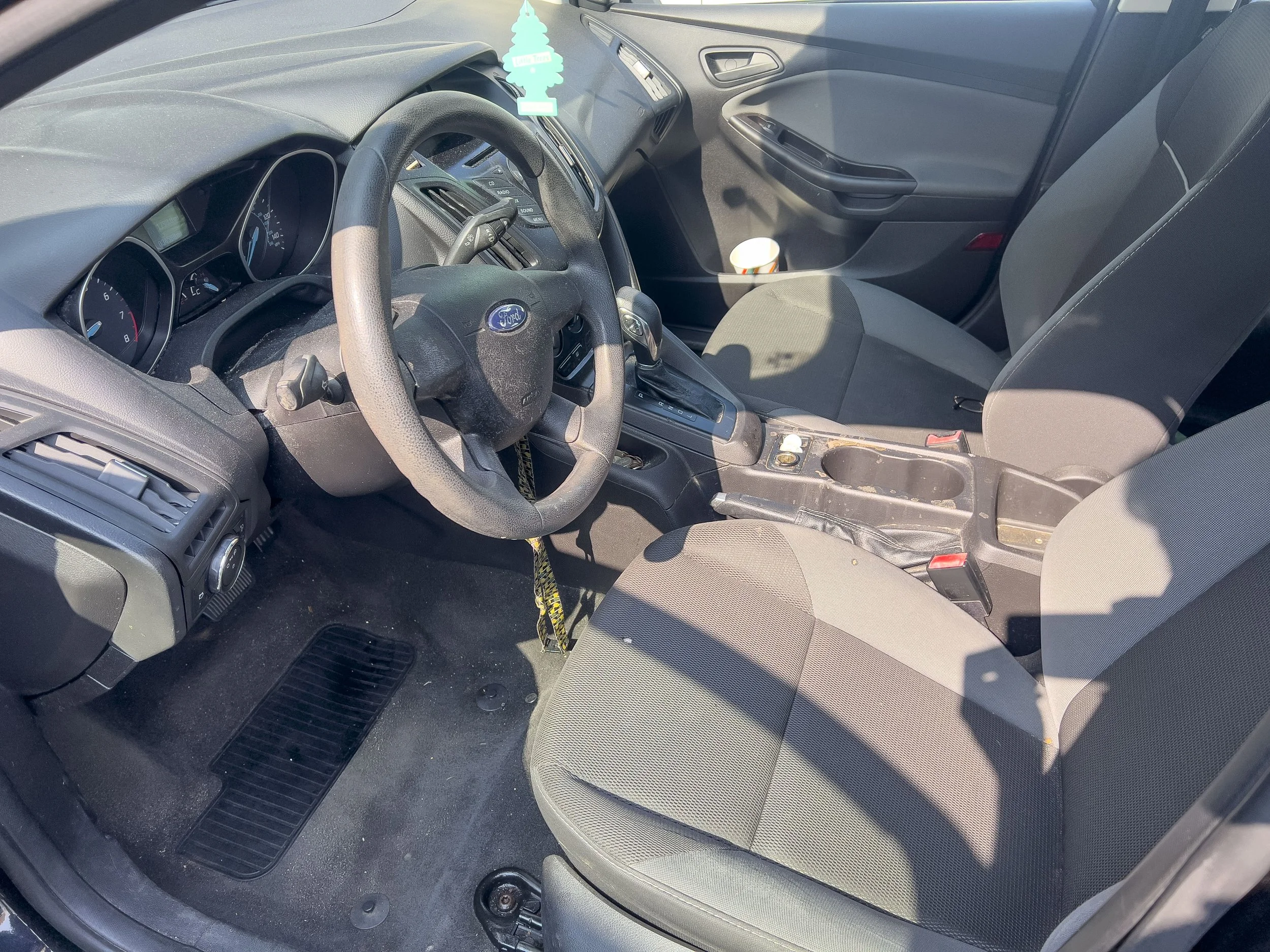Interior Detail on a Ford 