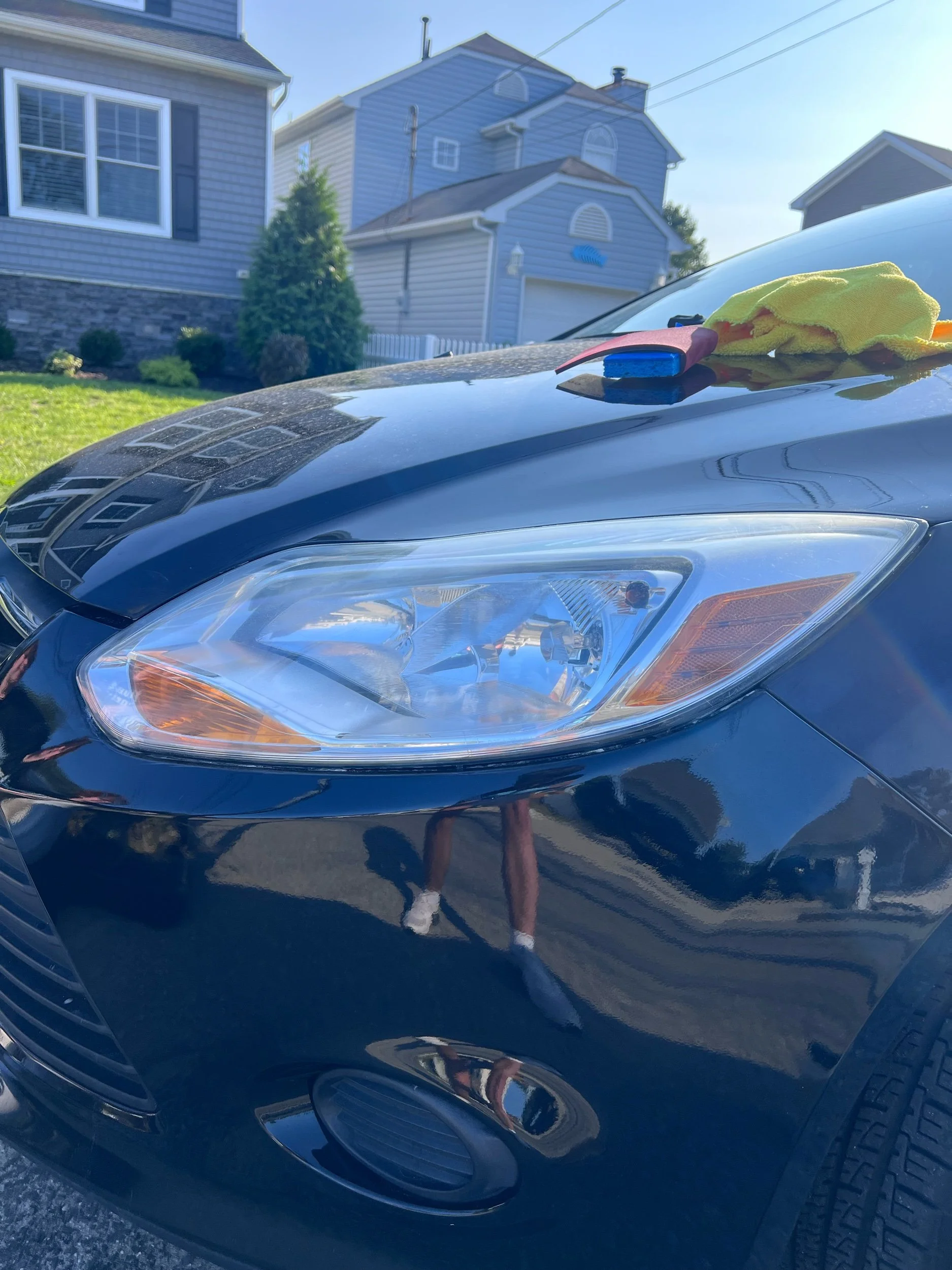 Before & After Headlight Restoration 