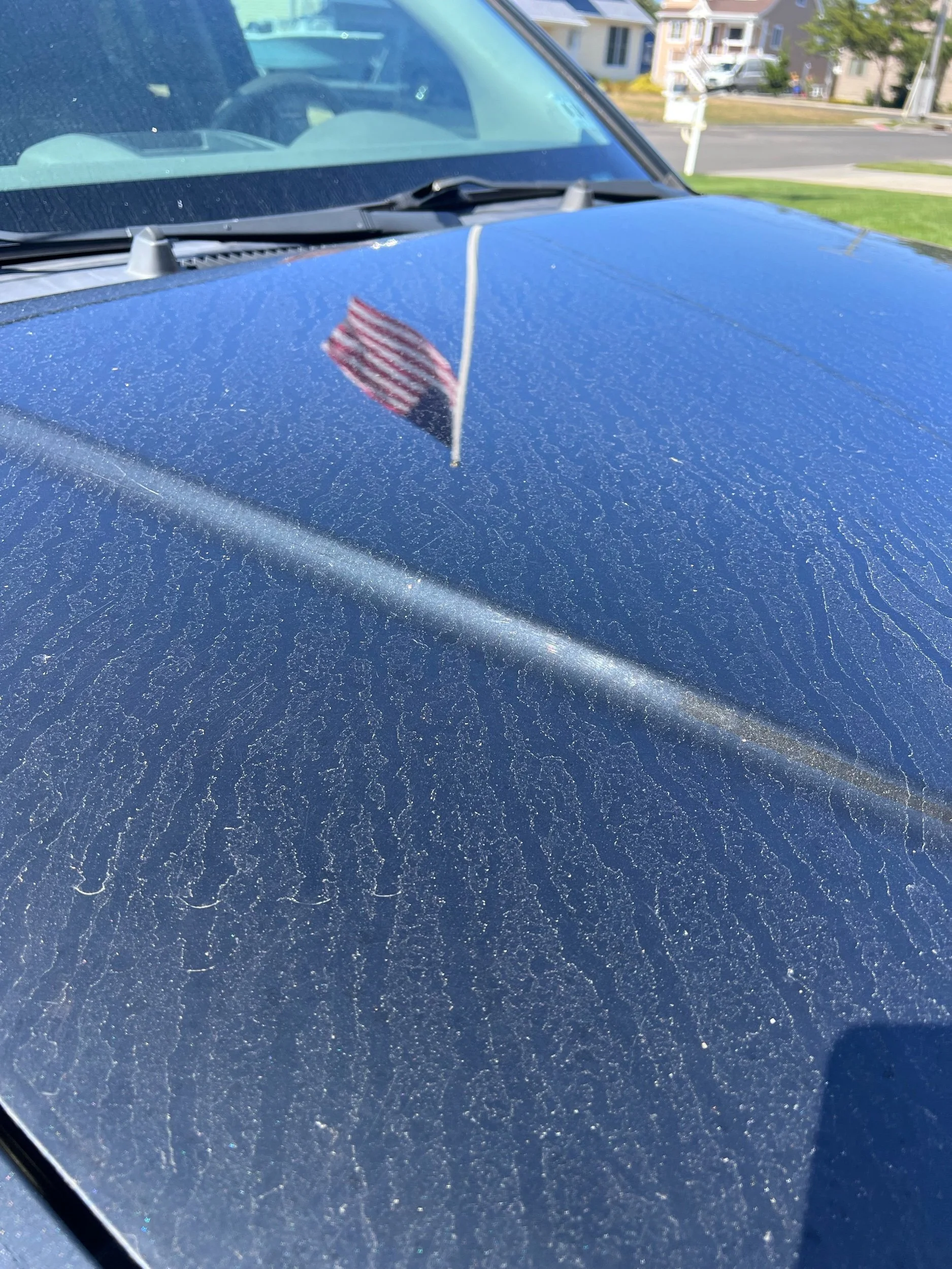 Before & After of Paint Correction on a Ford Pickup