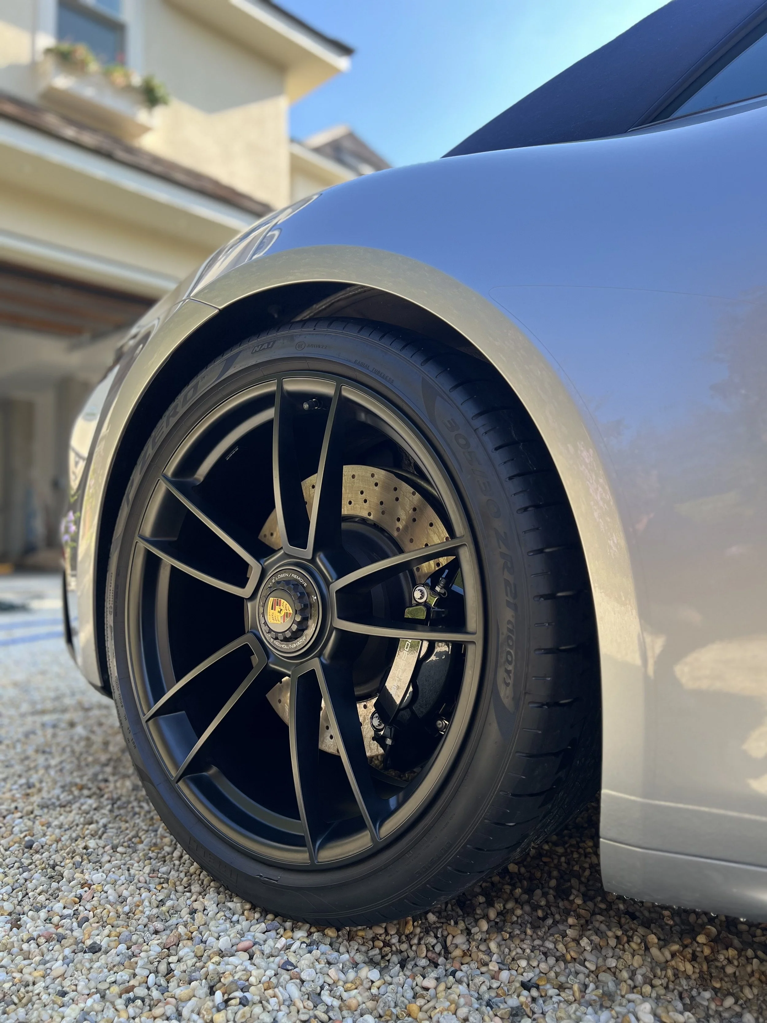 Exterior Detail on a Porsche