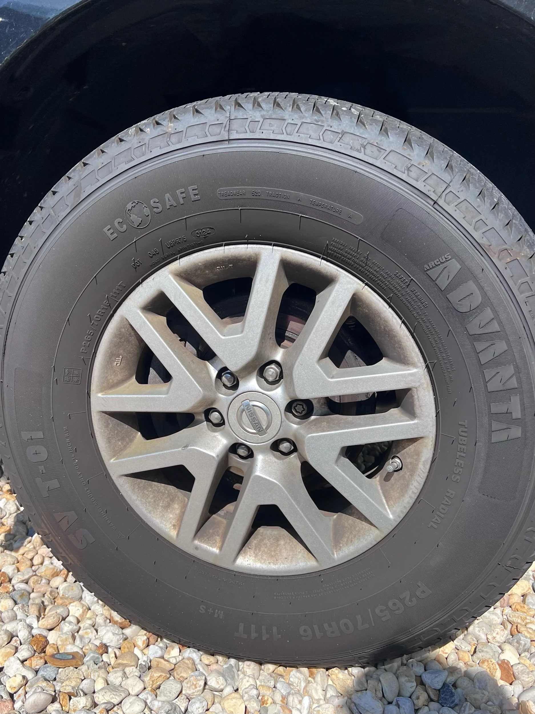 Before & After of Nissan Tires
