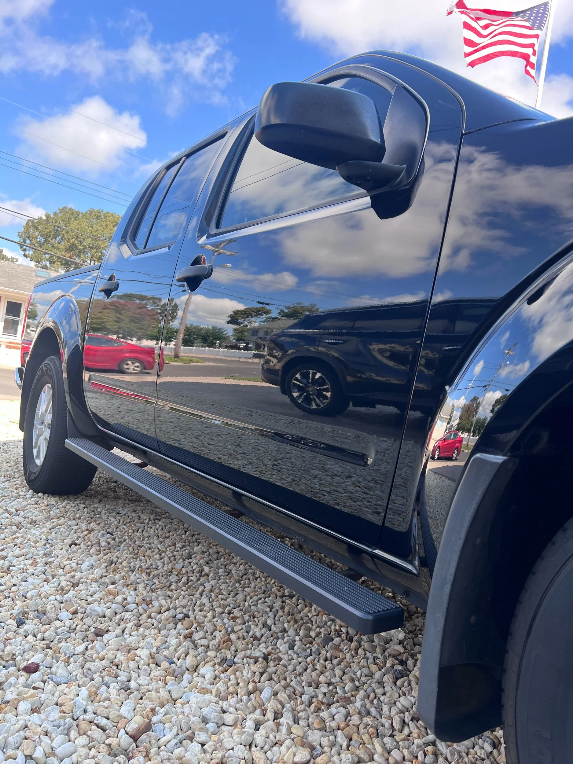 Exterior Detail on a Nissan Truck 