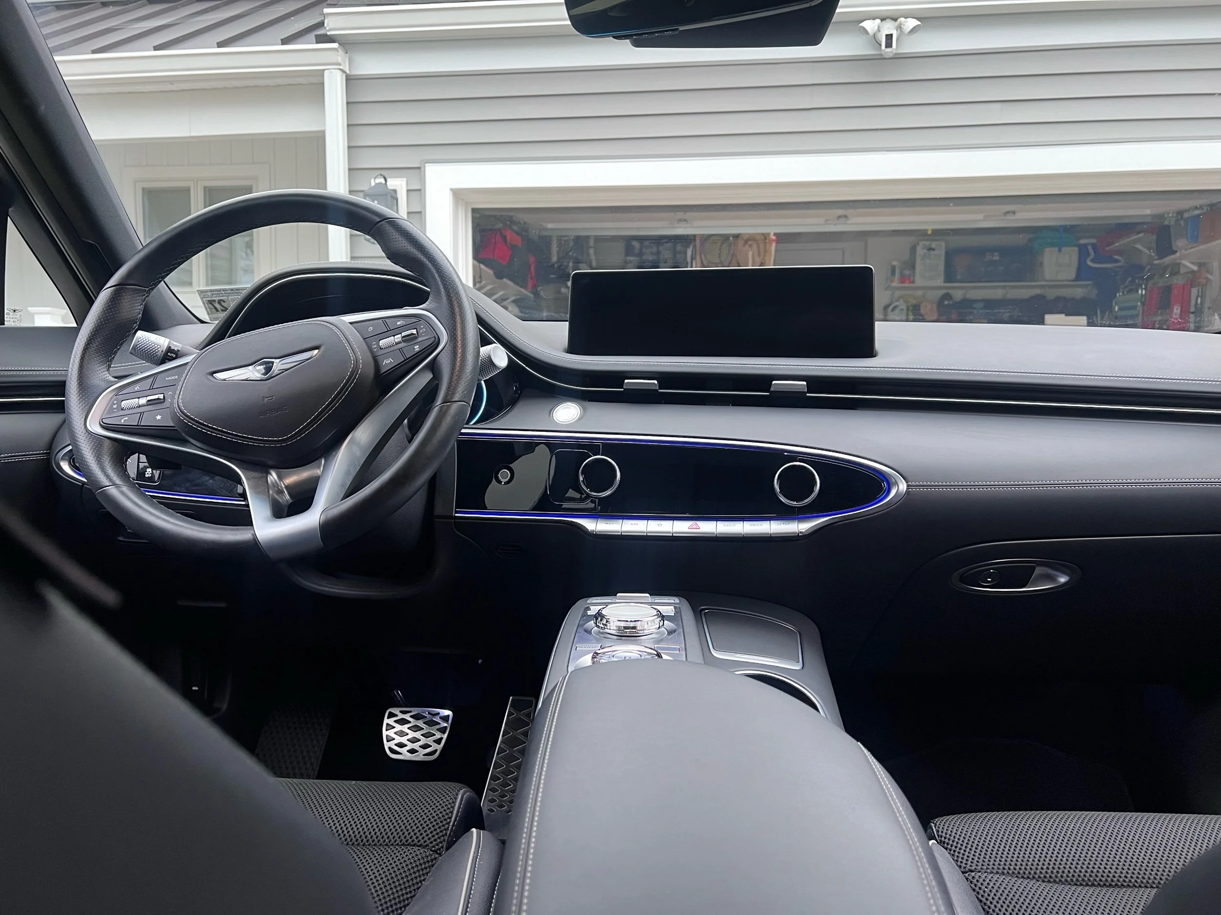 Interior Detail on a Chrysler 