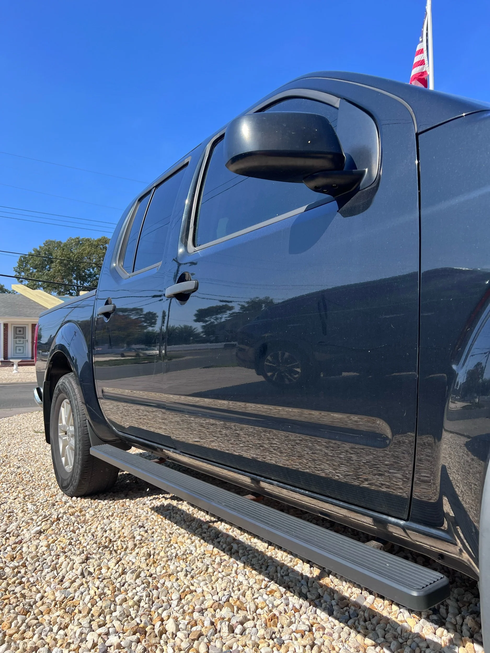 Exterior Detail on a Nissan Truck 
