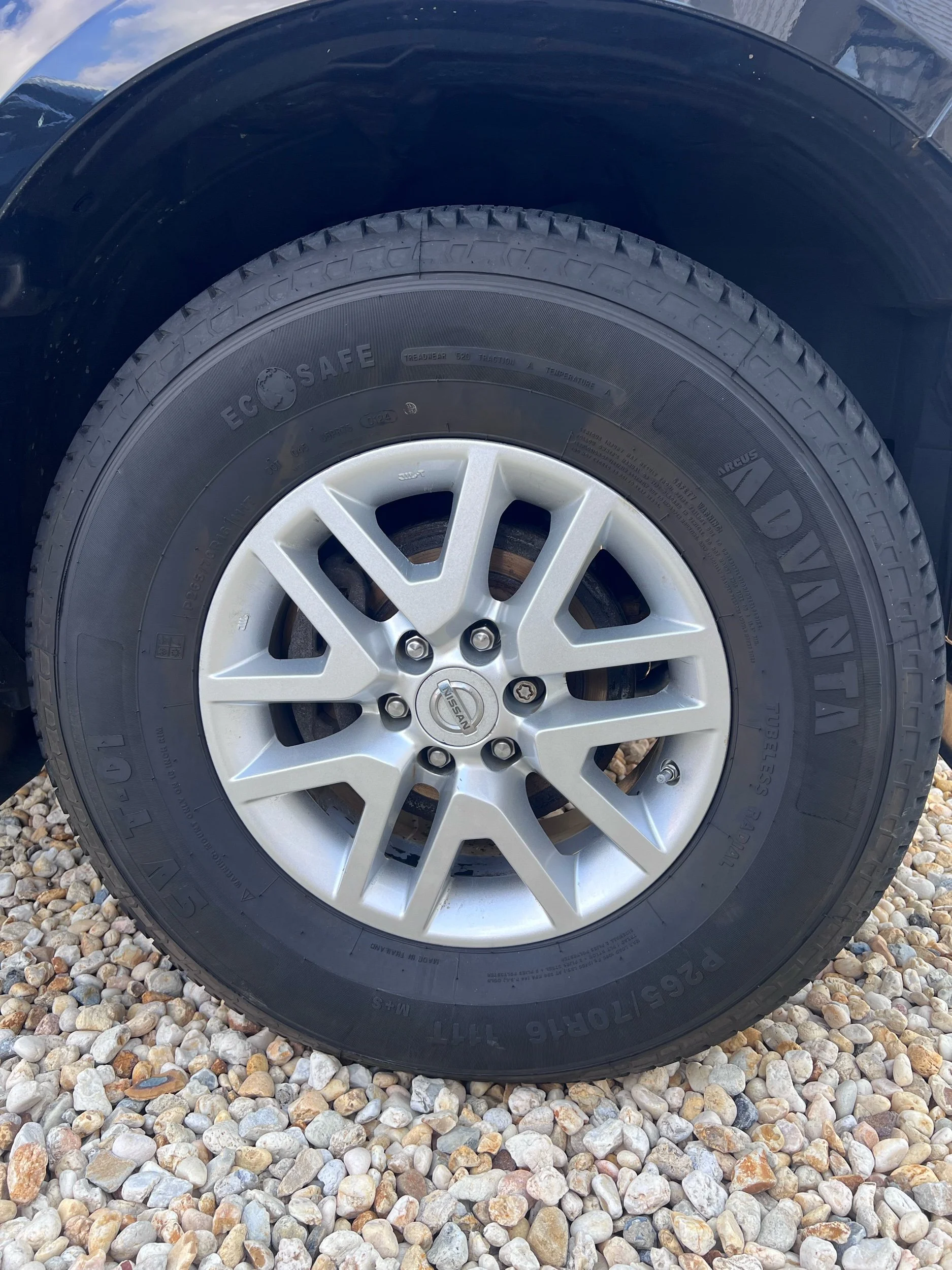 Before & After of Nissan Tires