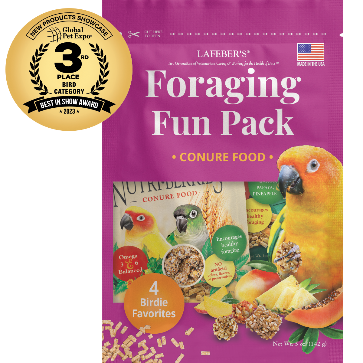 Conure Foraging Fun Pack 5 oz