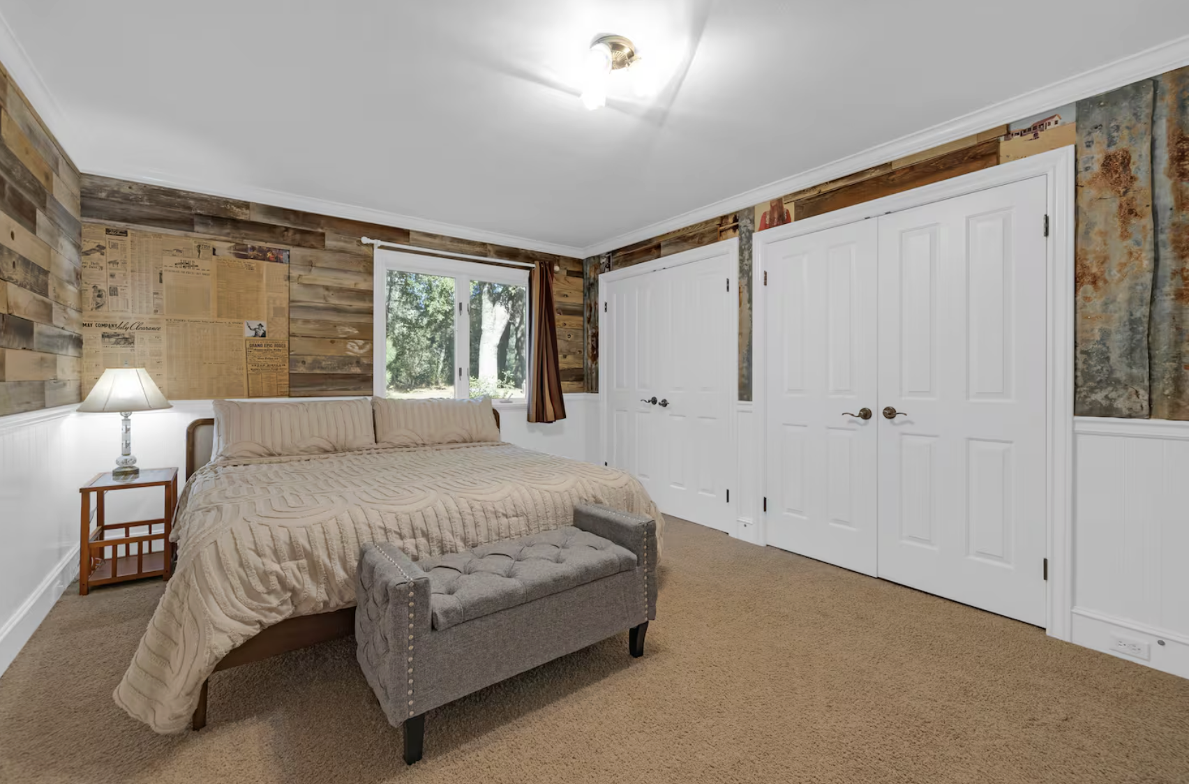 King bedroom at retreat venue