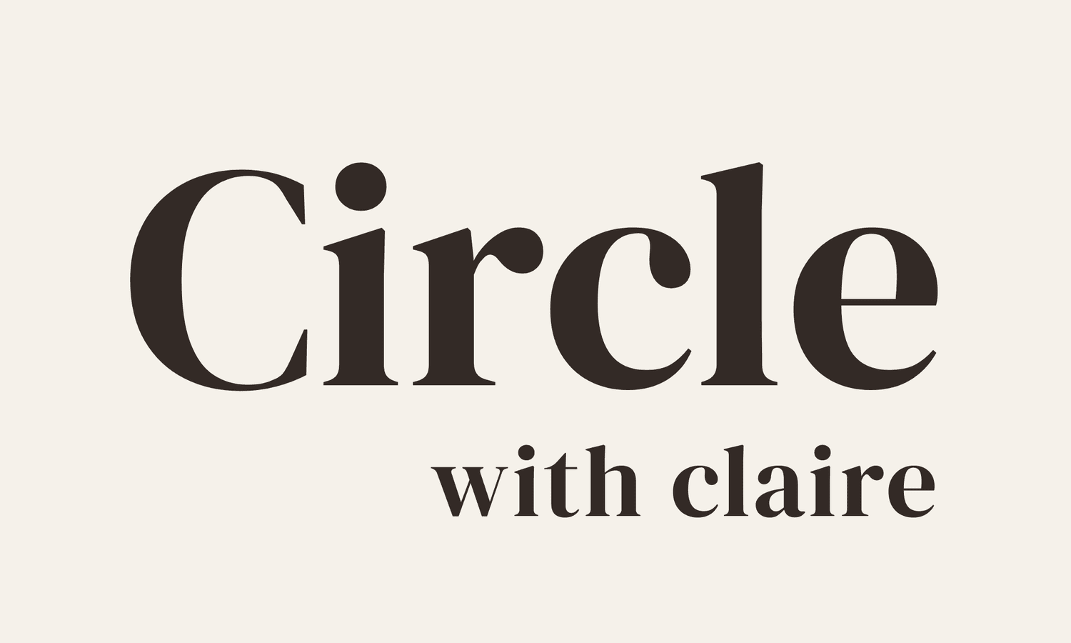 Circle with Claire