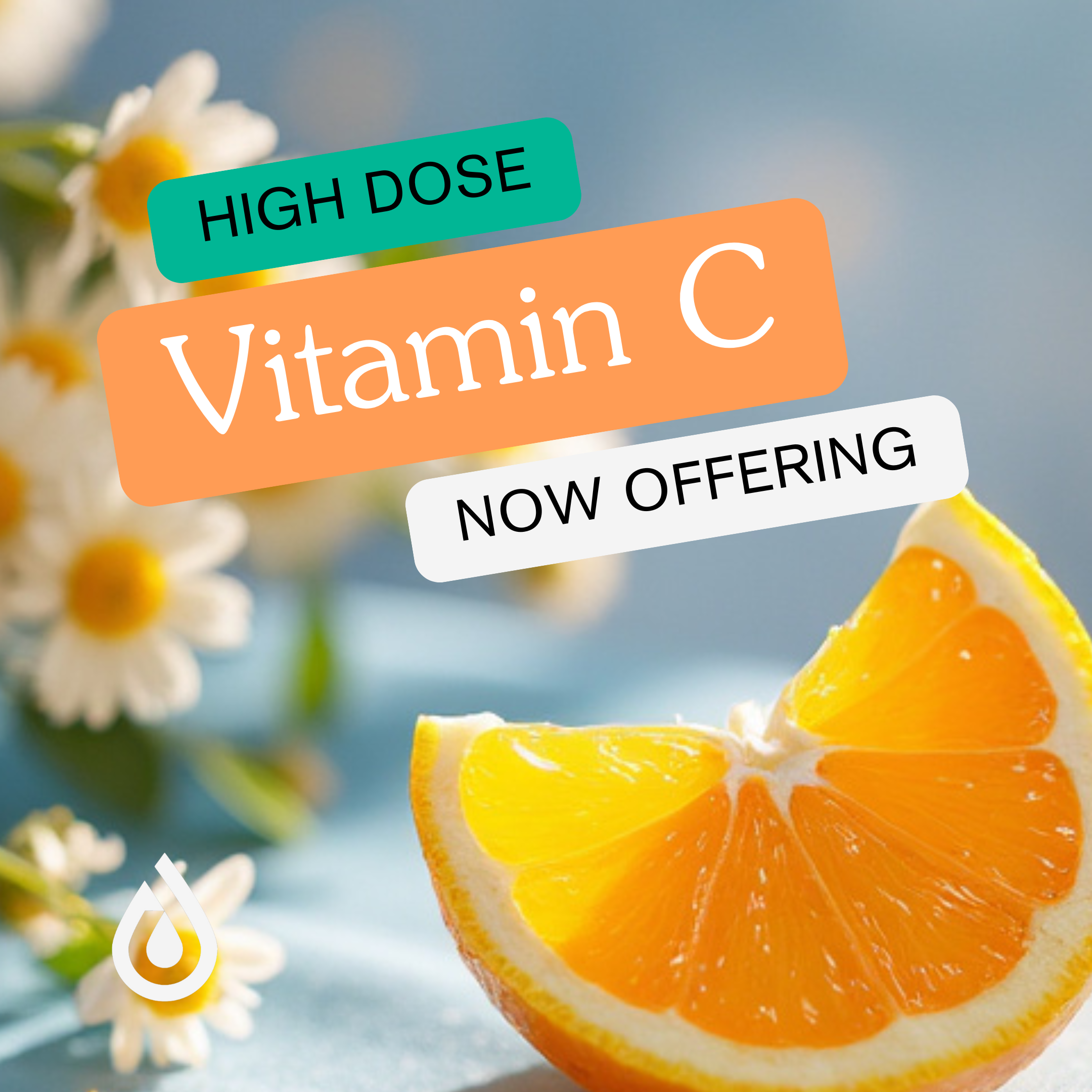 💧 Now Offering Custom High-Dose Vitamin C Infusions 🌿