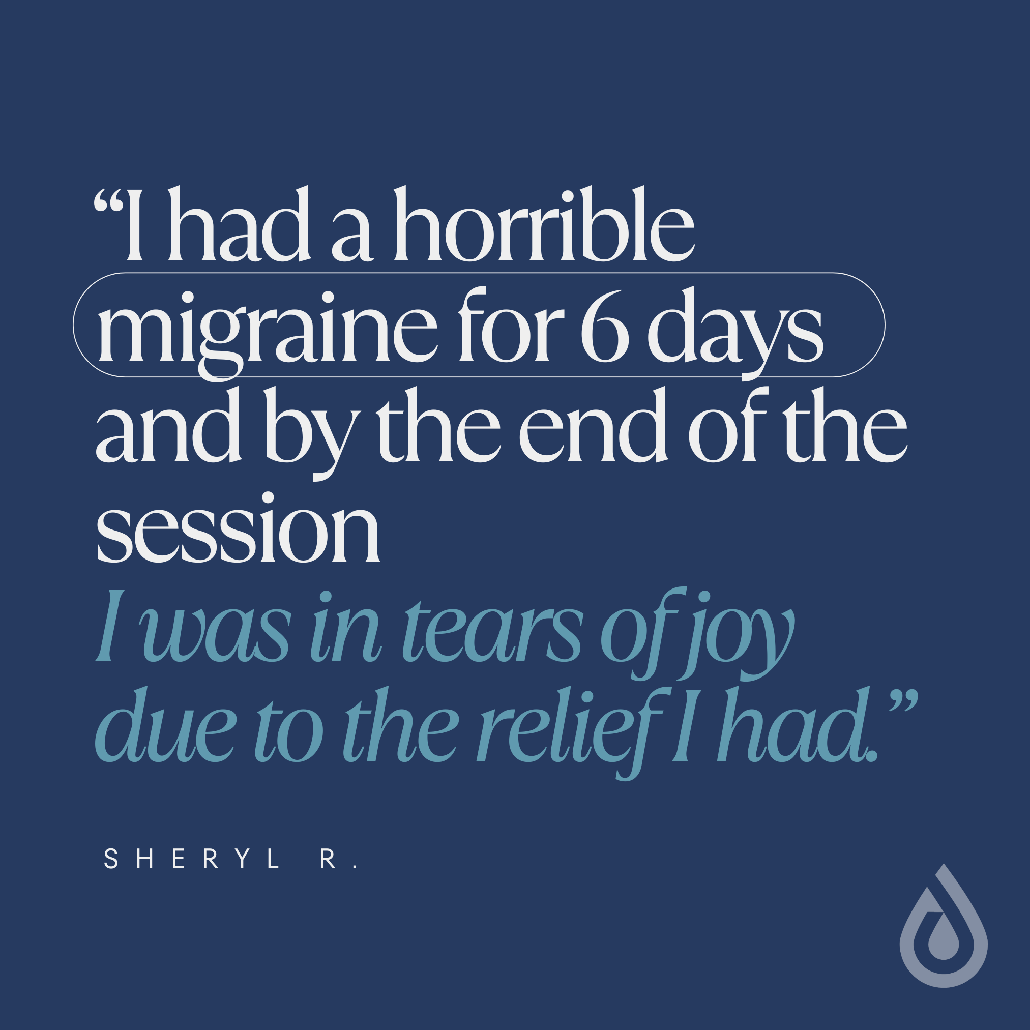 Real Stories: How IV Therapy Ended Sheryl’s 6-Day Migraine