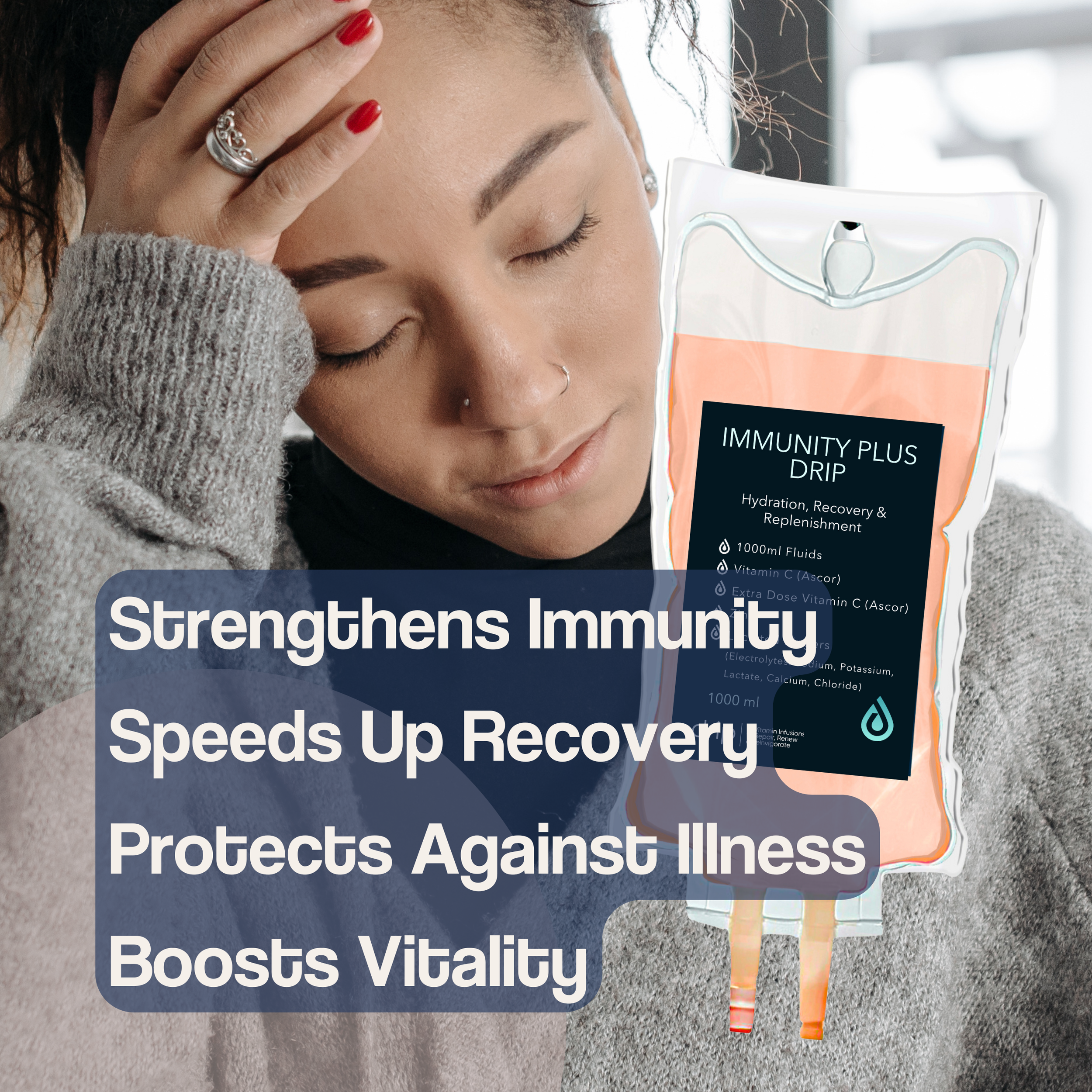 Fortify Your Defenses with Our Immunity Plus Drip 💪💧